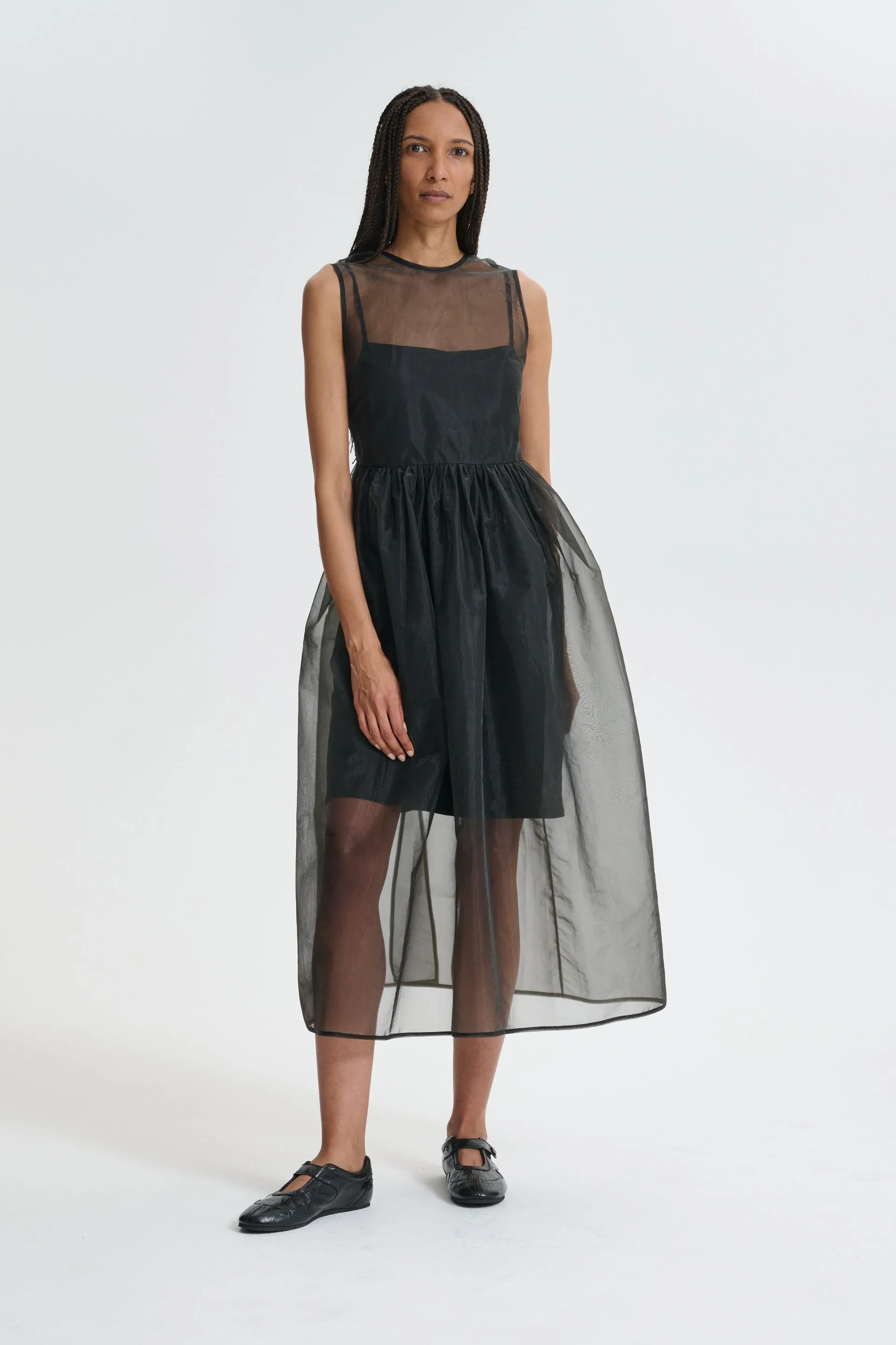 CBCAMILLA | OVERLAY LIQUID MYRTIA BLACK sold by Cecilie Bahnsen product image thumbnail 4