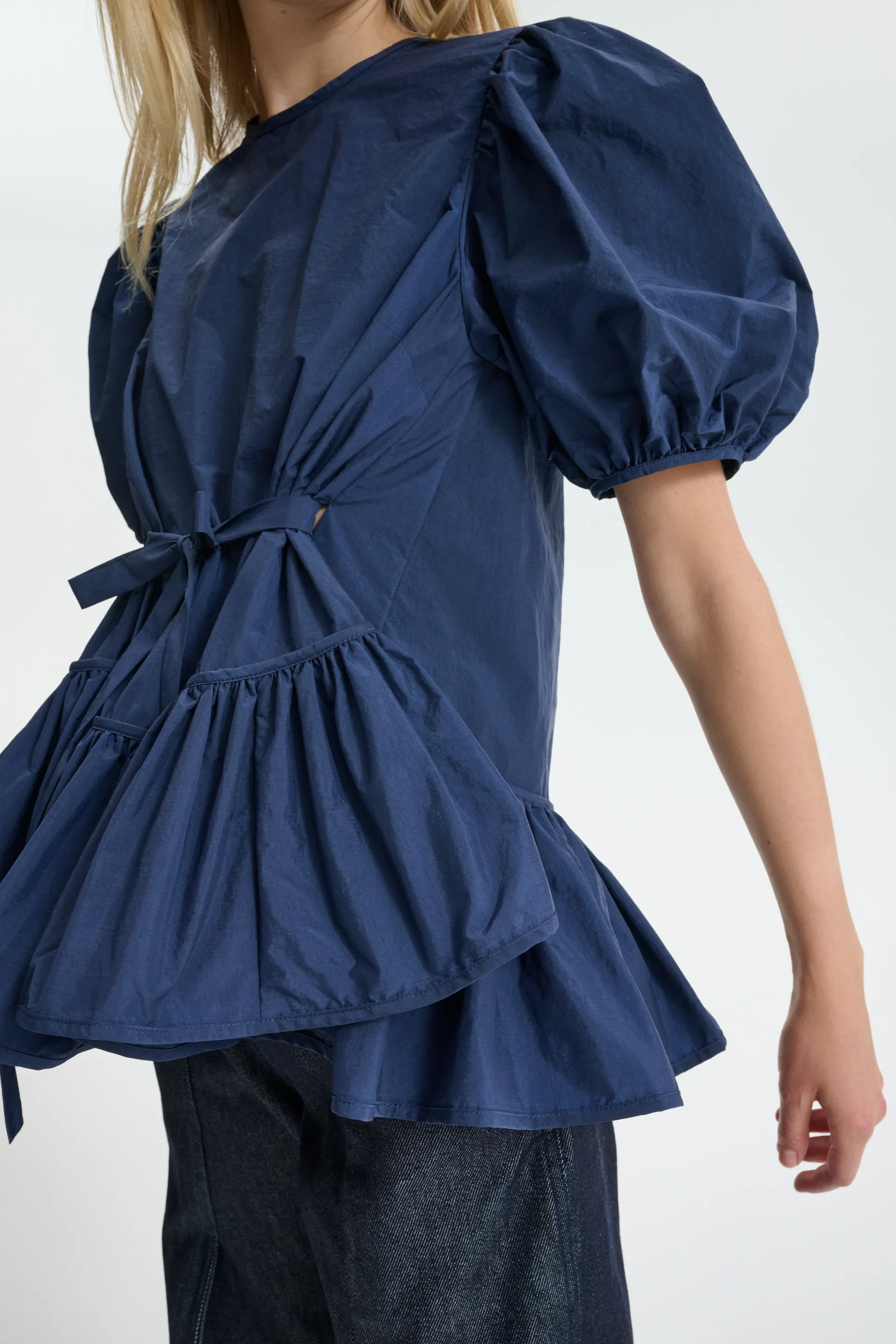 CBBALE | TOP CRISP RIPSTOP NAVY sold by Cecilie Bahnsen product image thumbnail 2