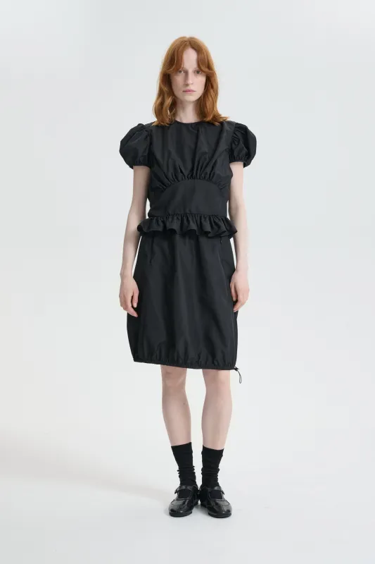 CBCHANCE | SKIRT RECYCLED FAILLE BLACK made by Cecilie Bahnsen