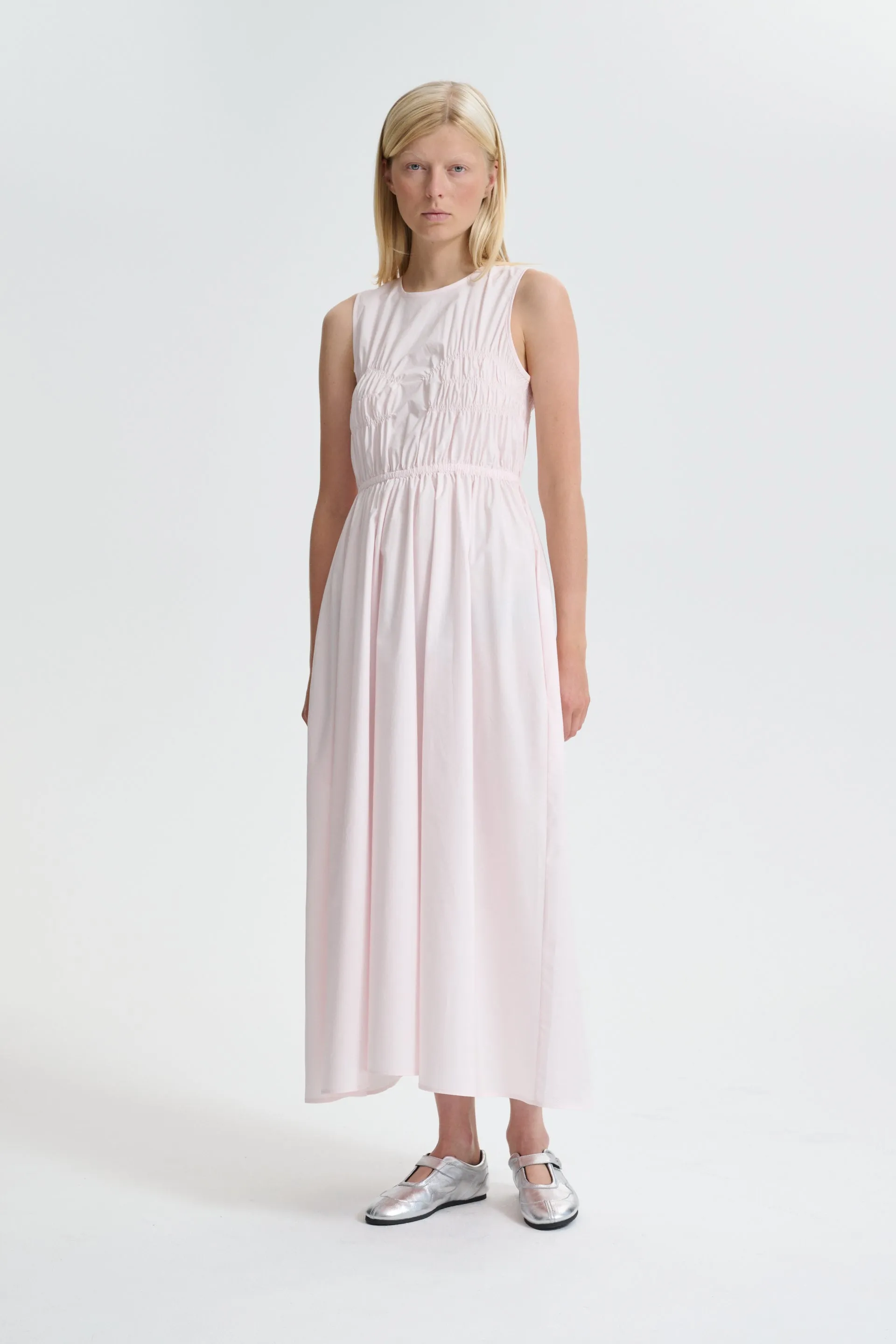 CBCHRISTY | DRESS COTTON BLUSH PINK sold by Cecilie Bahnsen
