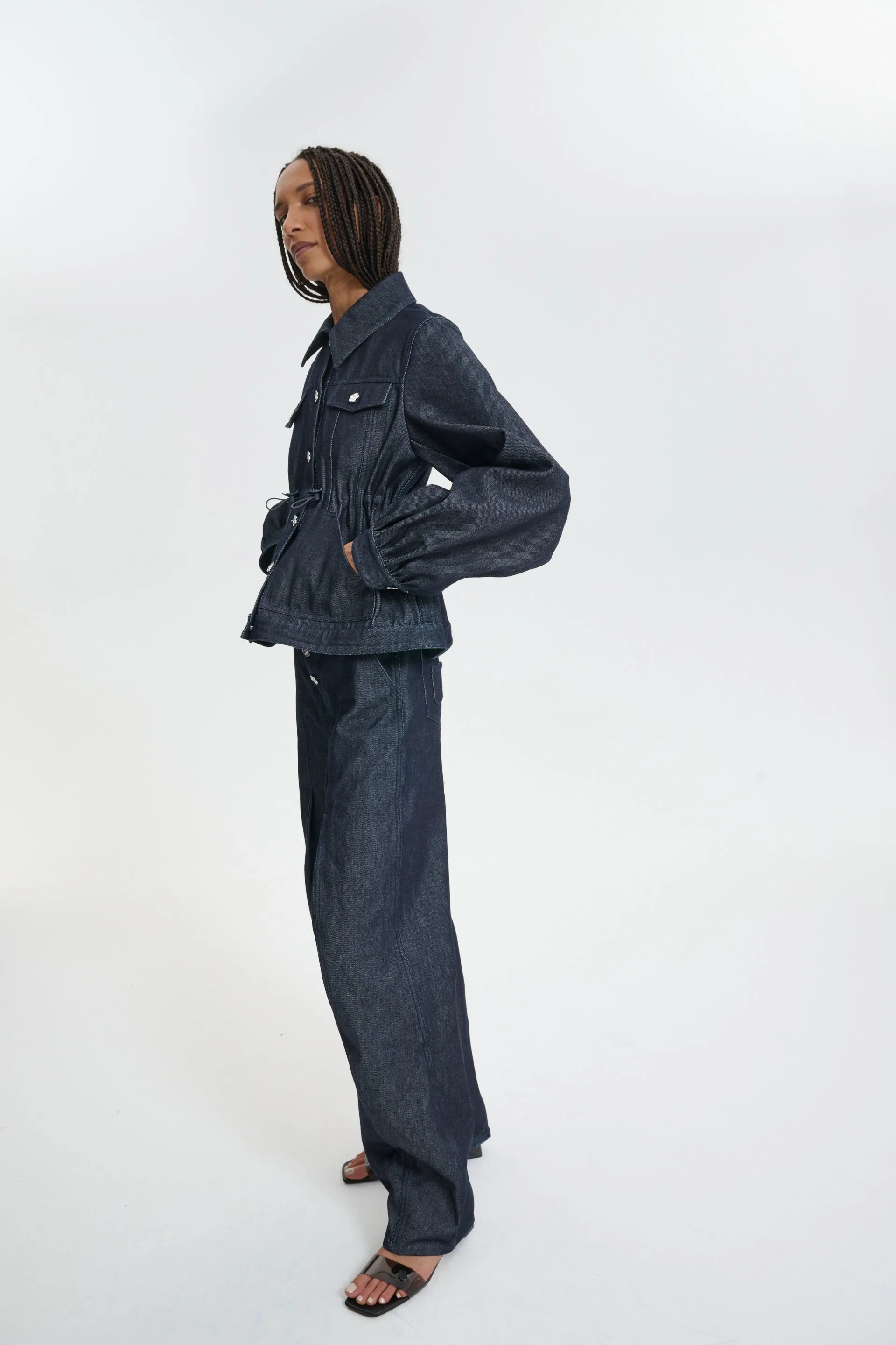 CBCANDIDA | DENIM JACKET DENIM INDIGO sold by Cecilie Bahnsen product image thumbnail 3