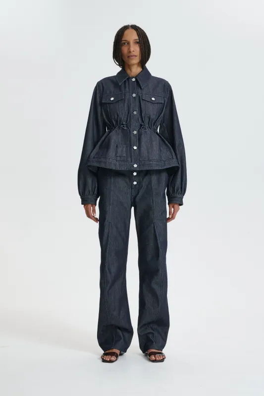 CBCANDIDA | DENIM JACKET DENIM INDIGO sold by Cecilie Bahnsen