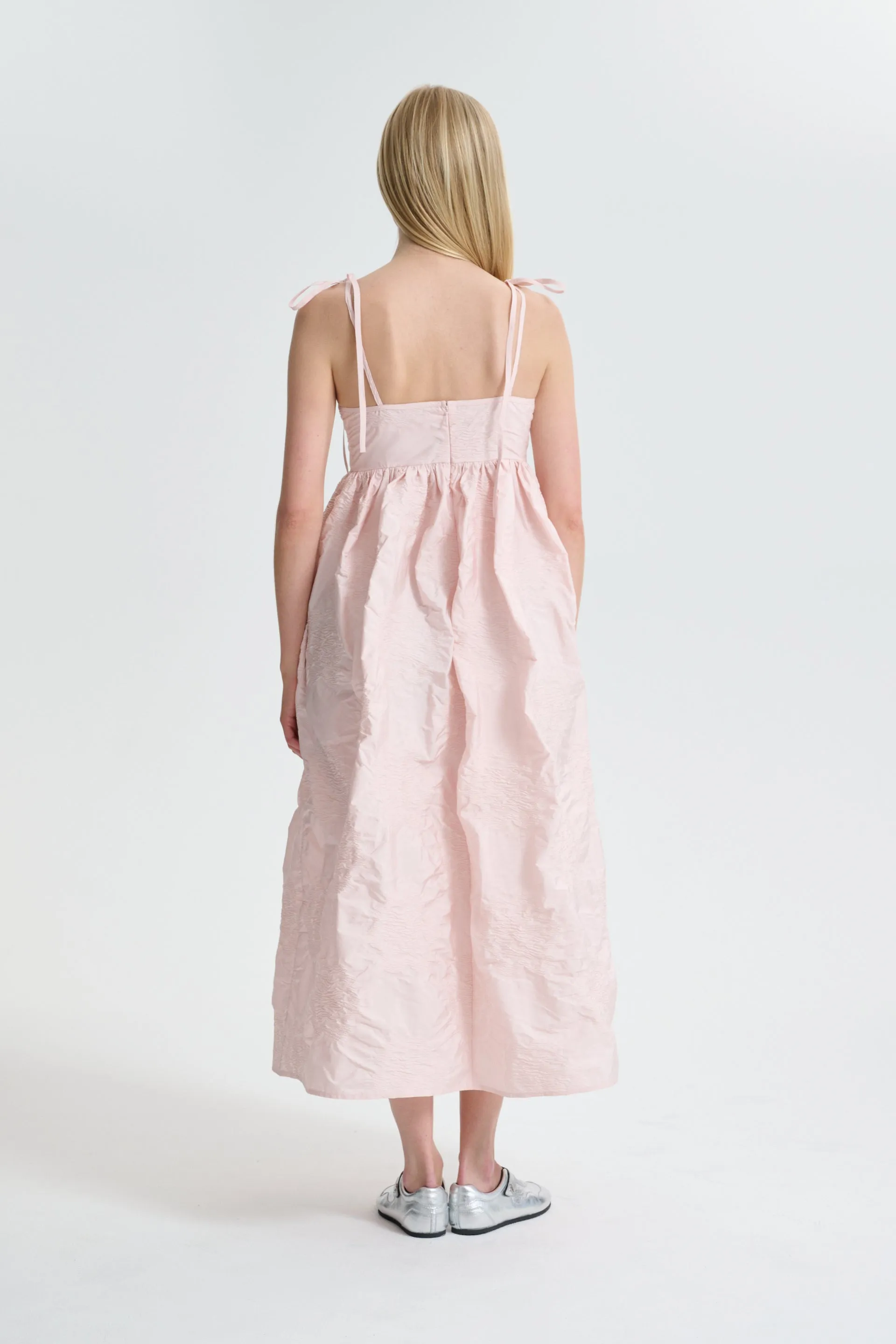 CBALENA | DRESS BORUS JACQUARD BLUSH PINK sold by Cecilie Bahnsen product image thumbnail 3