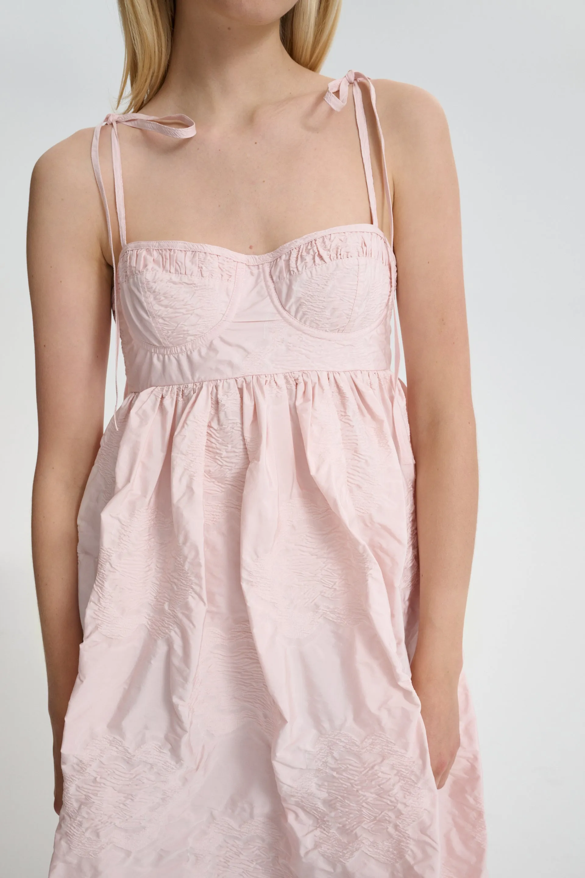 CBALENA | DRESS BORUS JACQUARD BLUSH PINK sold by Cecilie Bahnsen product image thumbnail 2