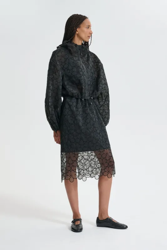 CBAISHA | BLOUSON JACKET FELICIA EMBROIDERY BLACK made by Cecilie Bahnsen