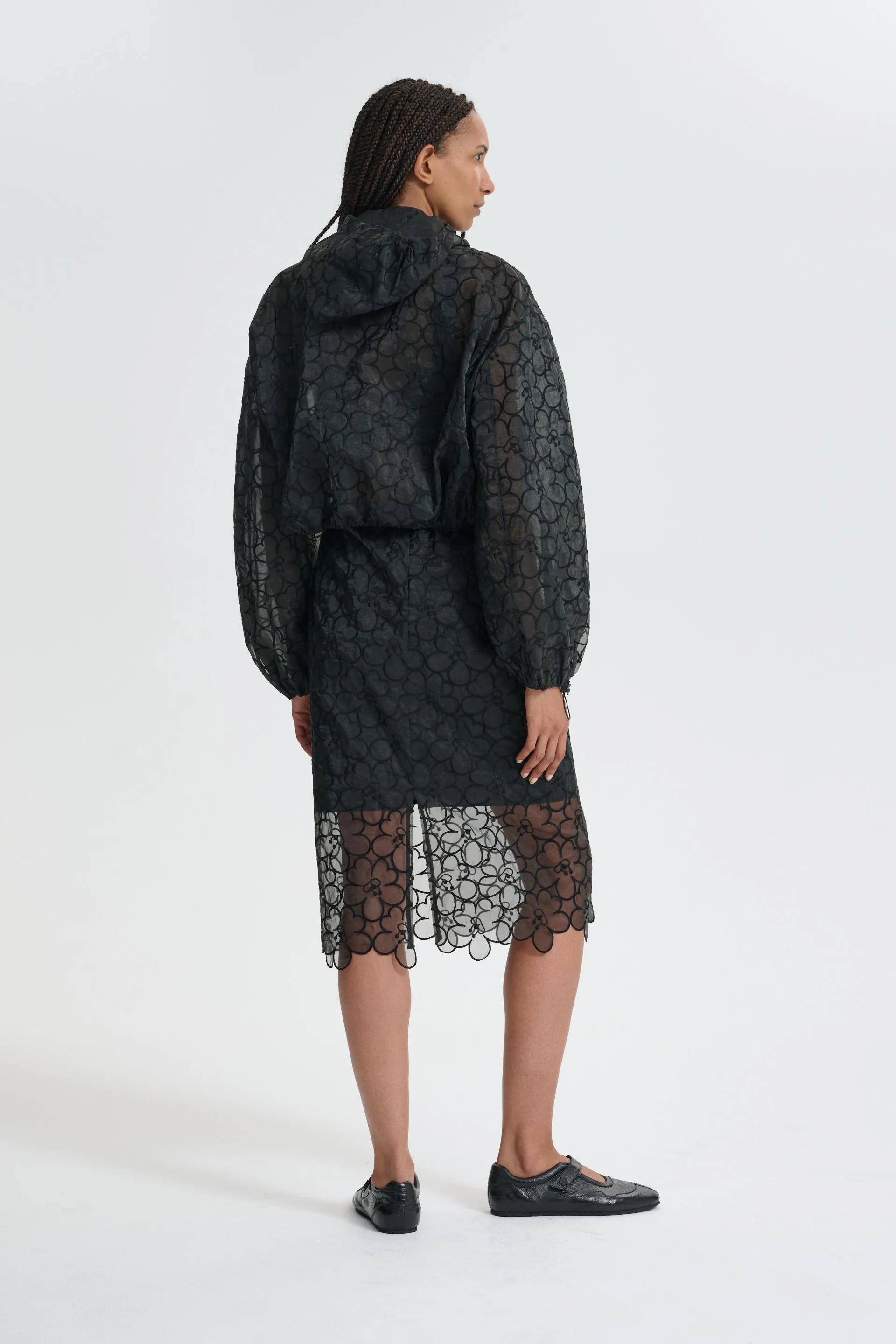 CBAISHA | BLOUSON JACKET FELICIA EMBROIDERY BLACK sold by Cecilie Bahnsen product image thumbnail 3