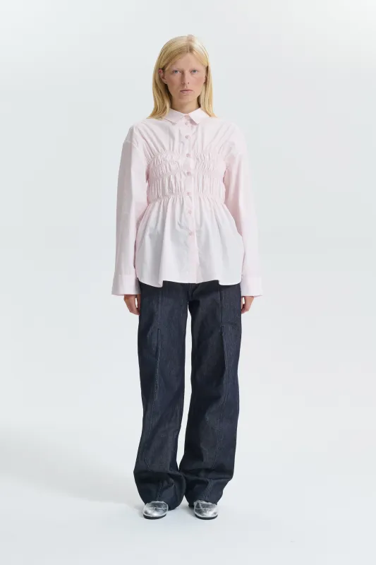 CBBRAXTON | SHIRT COTTON BLUSH PINK made by Cecilie Bahnsen