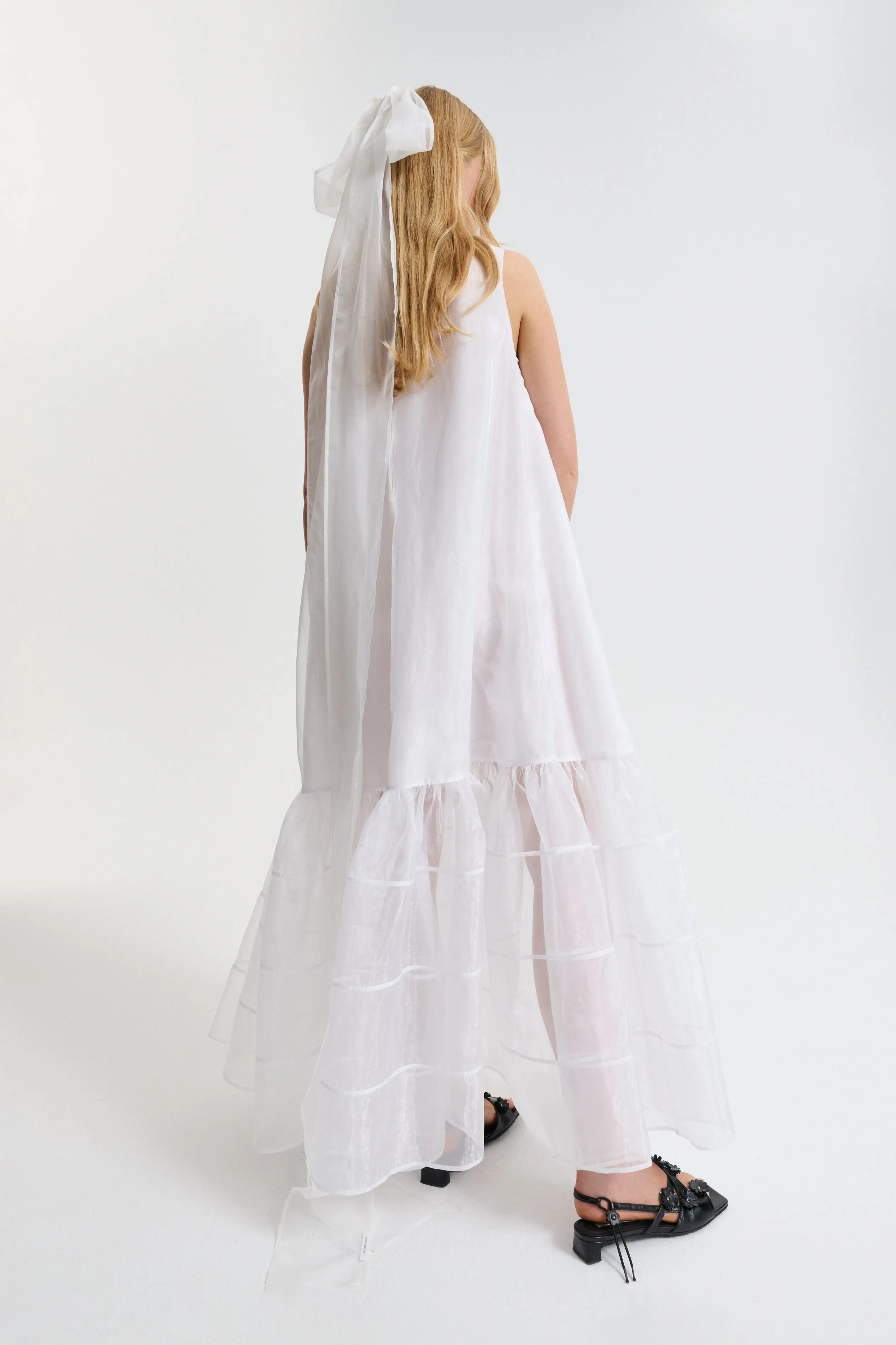 CBDOLLY | GOWN LIQUID MYRTIA WHITE BRIDAL sold by Cecilie Bahnsen product image thumbnail 2