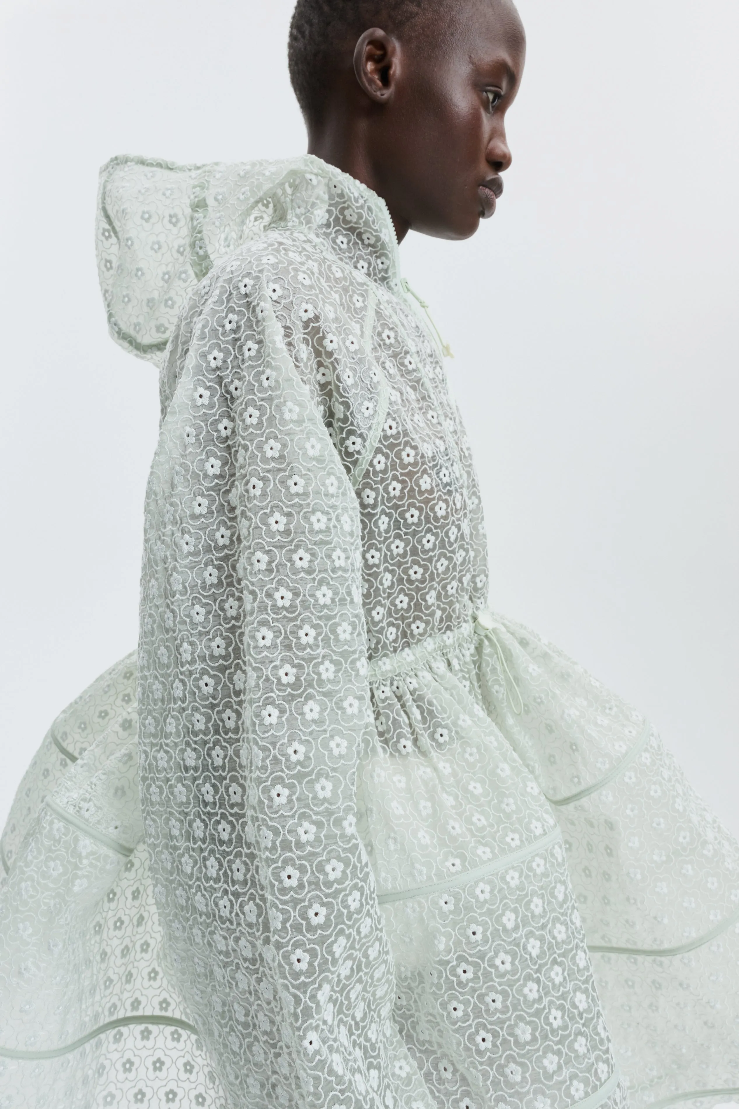 CBFREESIA | DRESS MEADOW EMBROIDERY MINT sold by Cecilie Bahnsen product image thumbnail 4