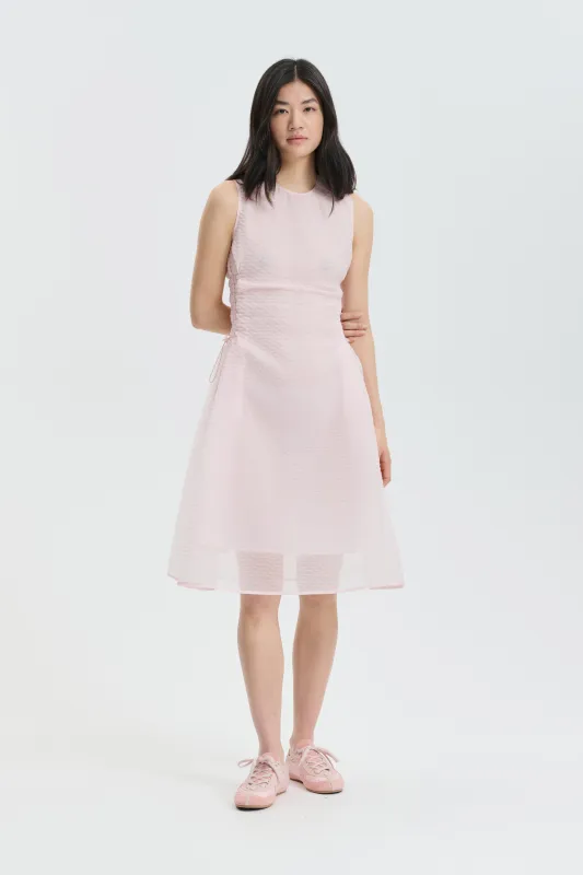 CBFLORIA | DRESS PLUMERIA PETIT BLUSH PINK made by Cecilie Bahnsen