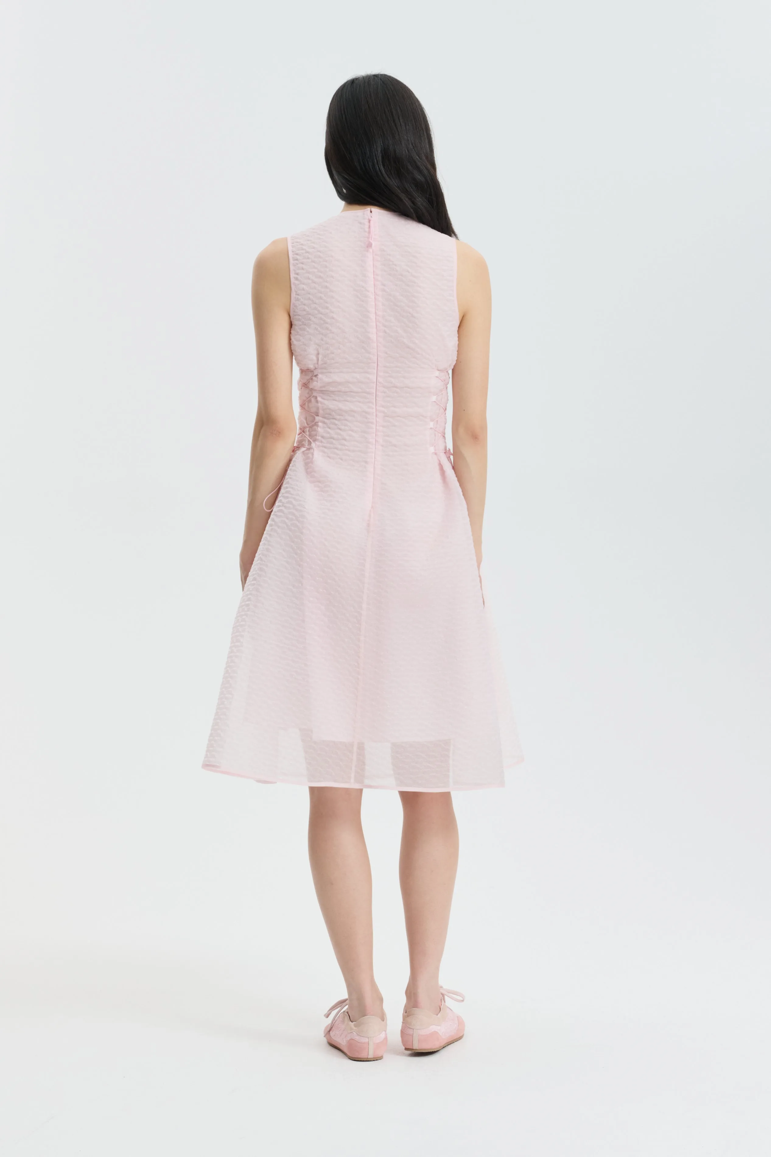 CBFLORIA | DRESS PLUMERIA PETIT BLUSH PINK sold by Cecilie Bahnsen product image thumbnail 2
