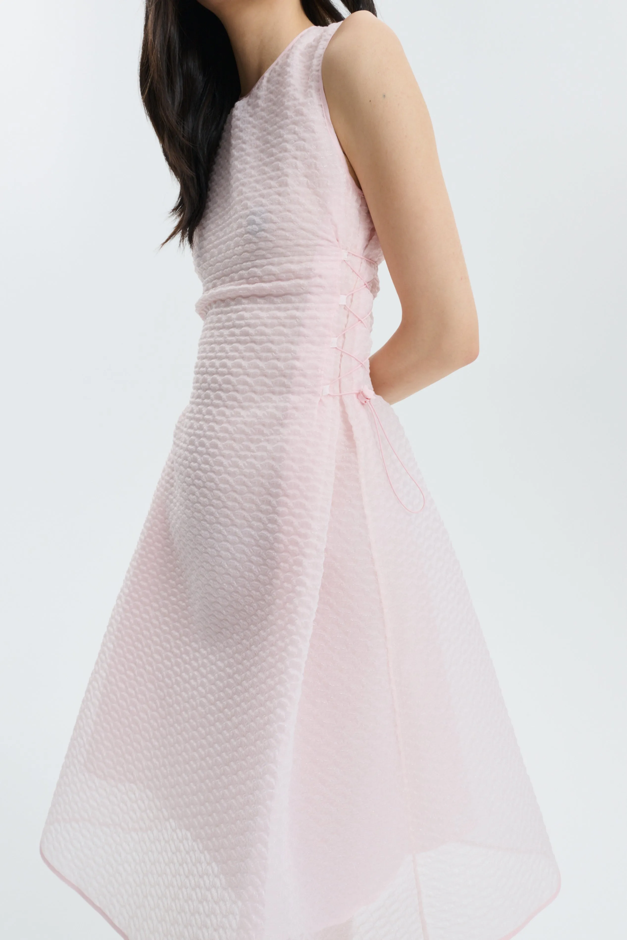 CBFLORIA | DRESS PLUMERIA PETIT BLUSH PINK sold by Cecilie Bahnsen product image thumbnail 3