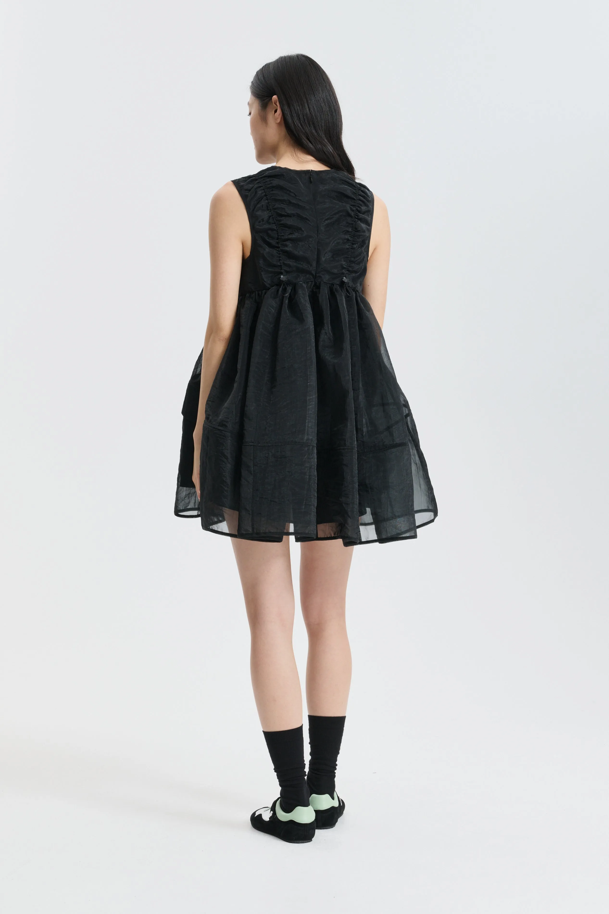 CBDIMMON | DRESS LIQUID MYRTIA BLACK sold by Cecilie Bahnsen product image thumbnail 2