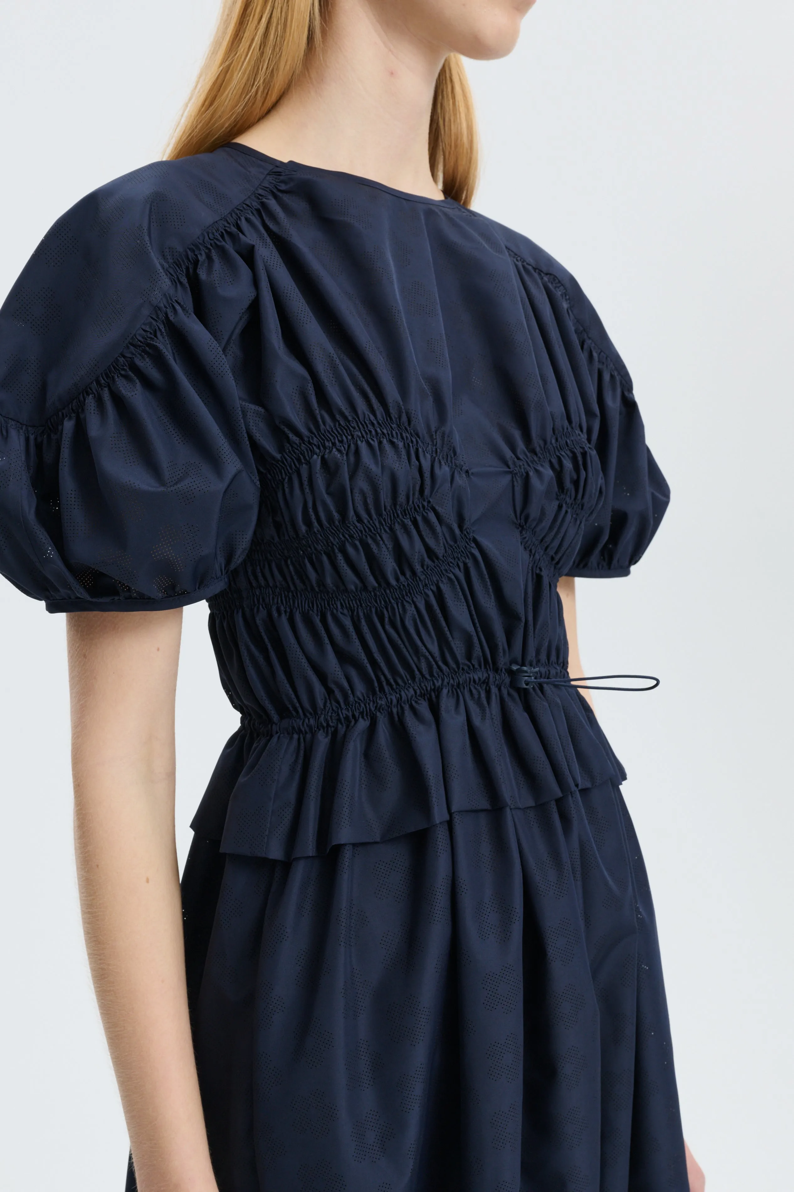 CBBETSY | DRESS PERFORATE WINDFLOWER NAVY sold by Cecilie Bahnsen product image thumbnail 3