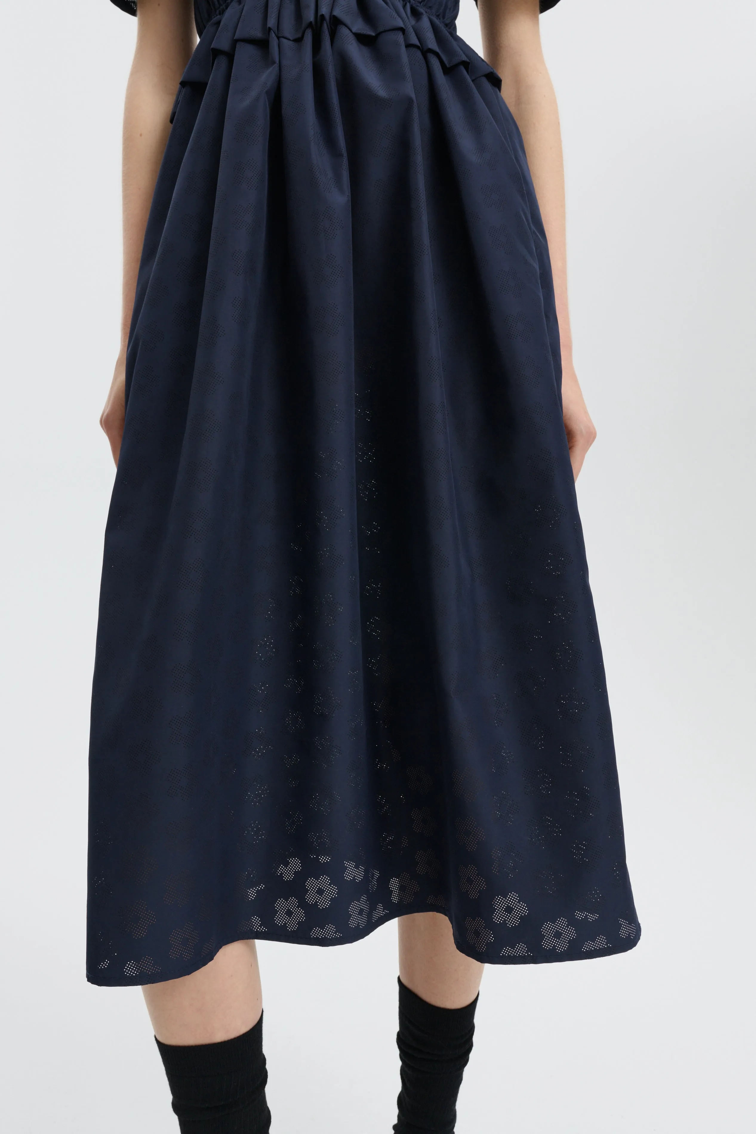 CBBETSY | DRESS PERFORATE WINDFLOWER NAVY sold by Cecilie Bahnsen product image thumbnail 4