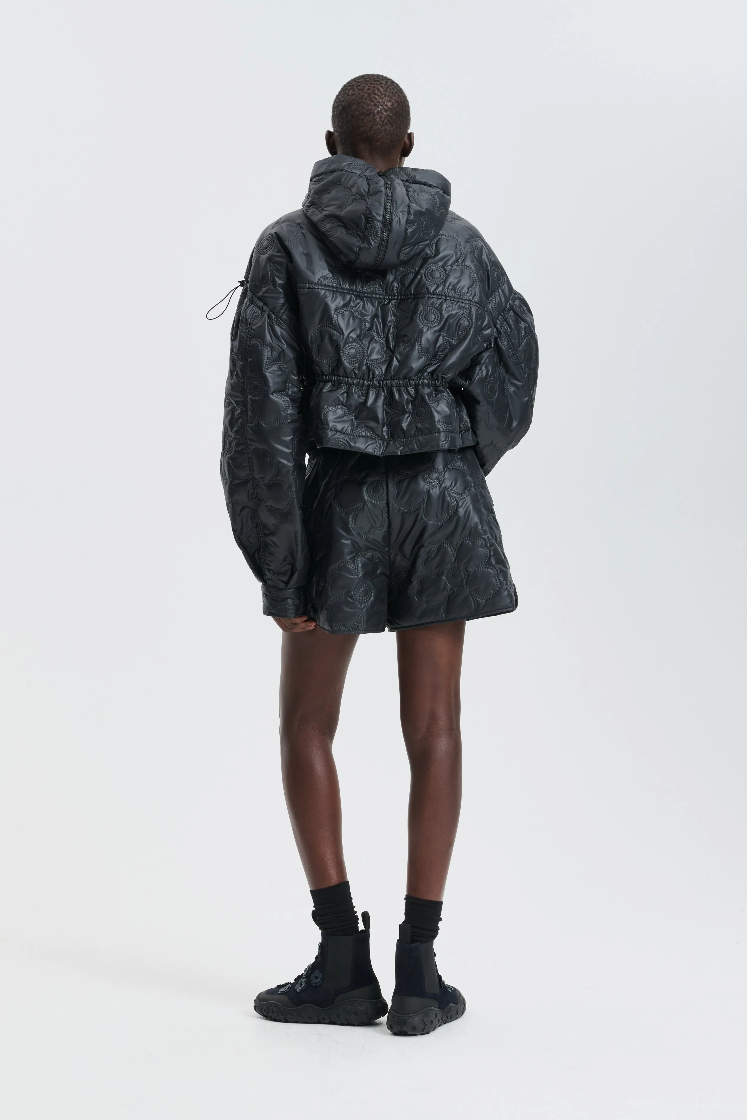 CBFLAVO | JACKET FLORAL EMBOSSMENT BLACK sold by Cecilie Bahnsen product image thumbnail 2