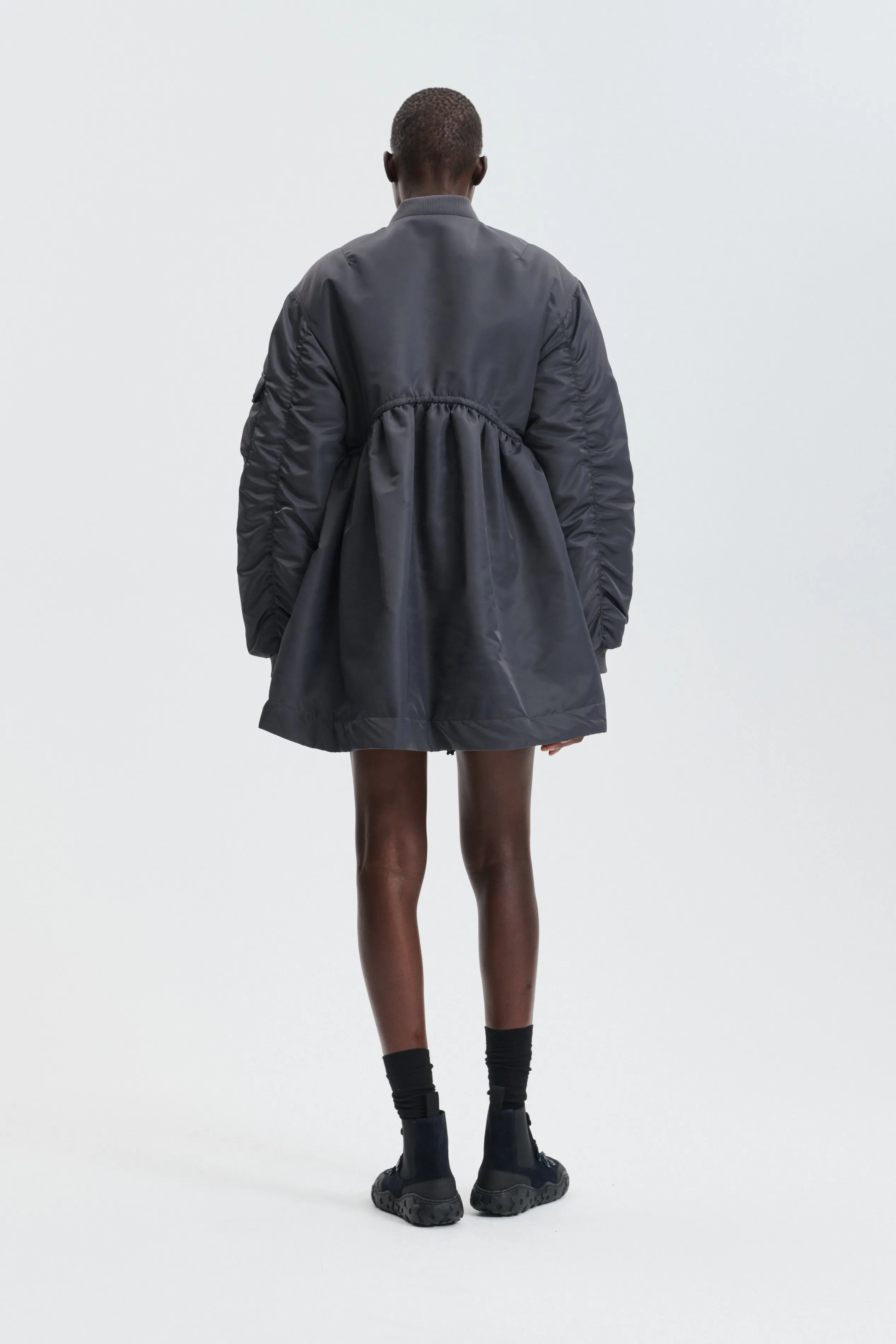 CBFRANCIS | JACKET TECHNICAL NYLON GREY sold by Cecilie Bahnsen product image thumbnail 3