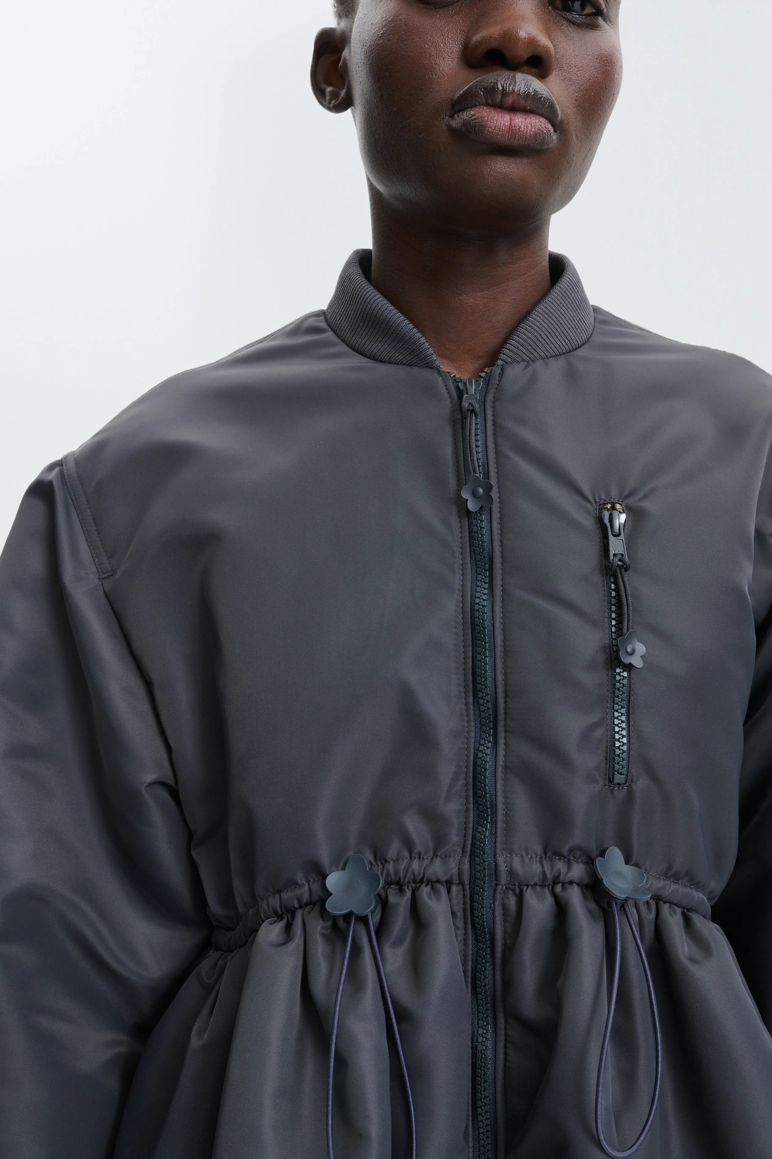 CBFRANCIS | JACKET TECHNICAL NYLON GREY sold by Cecilie Bahnsen product image thumbnail 5