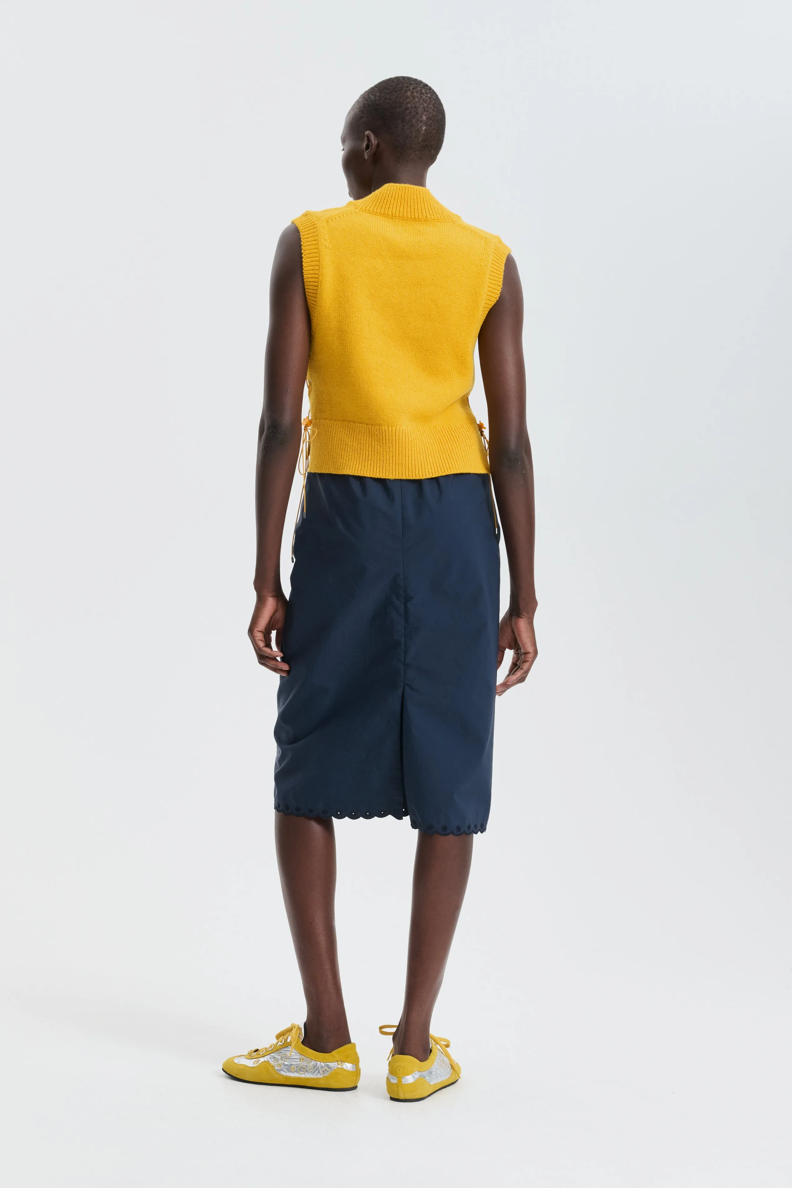 CBFLEETWOOD | VEST WINTER LAMBSWOOL WINTER YELLOW sold by Cecilie Bahnsen product image thumbnail 2