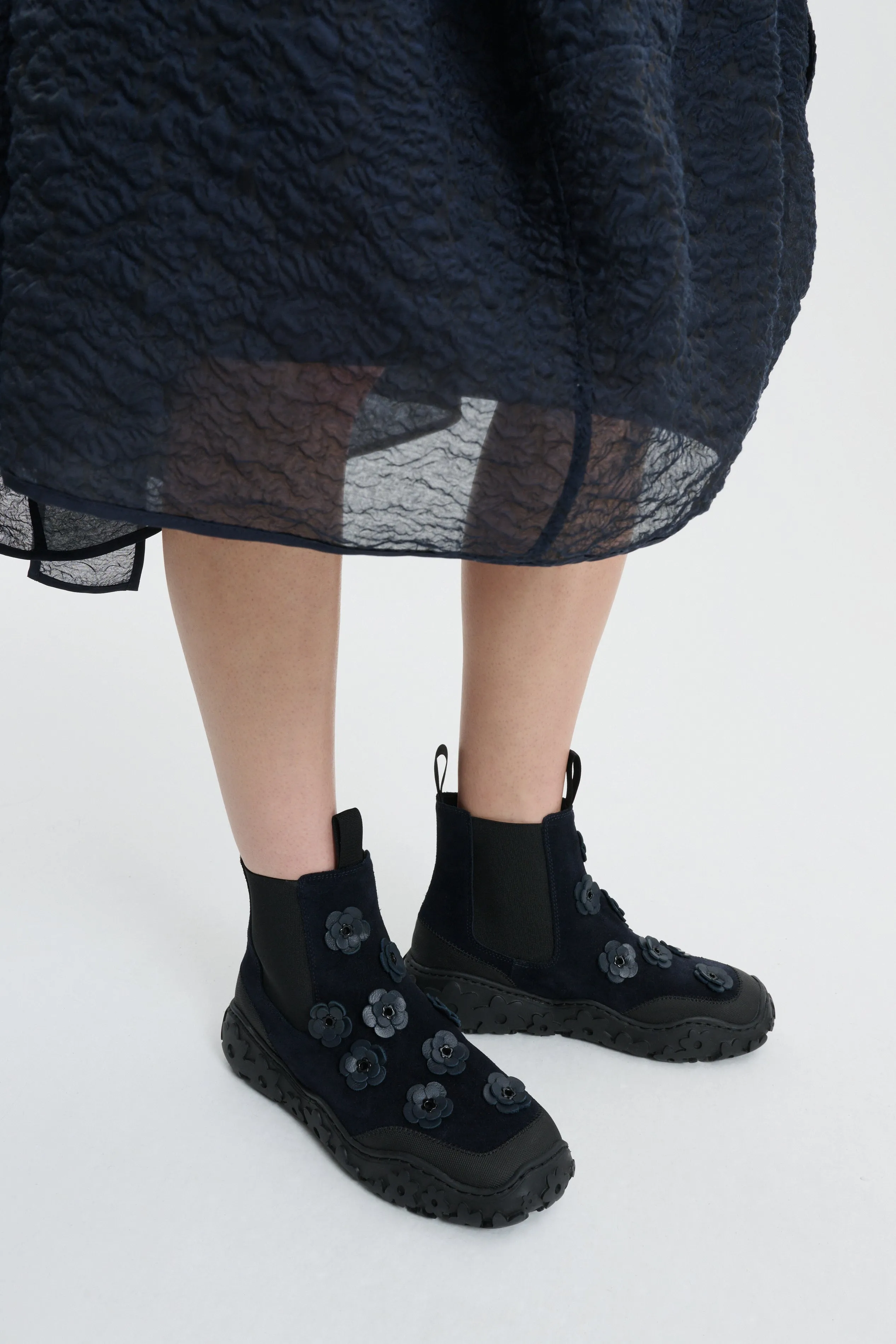 CBBLANCA | FLORA BOOTS SUEDE NAVY sold by Cecilie Bahnsen product image thumbnail 2