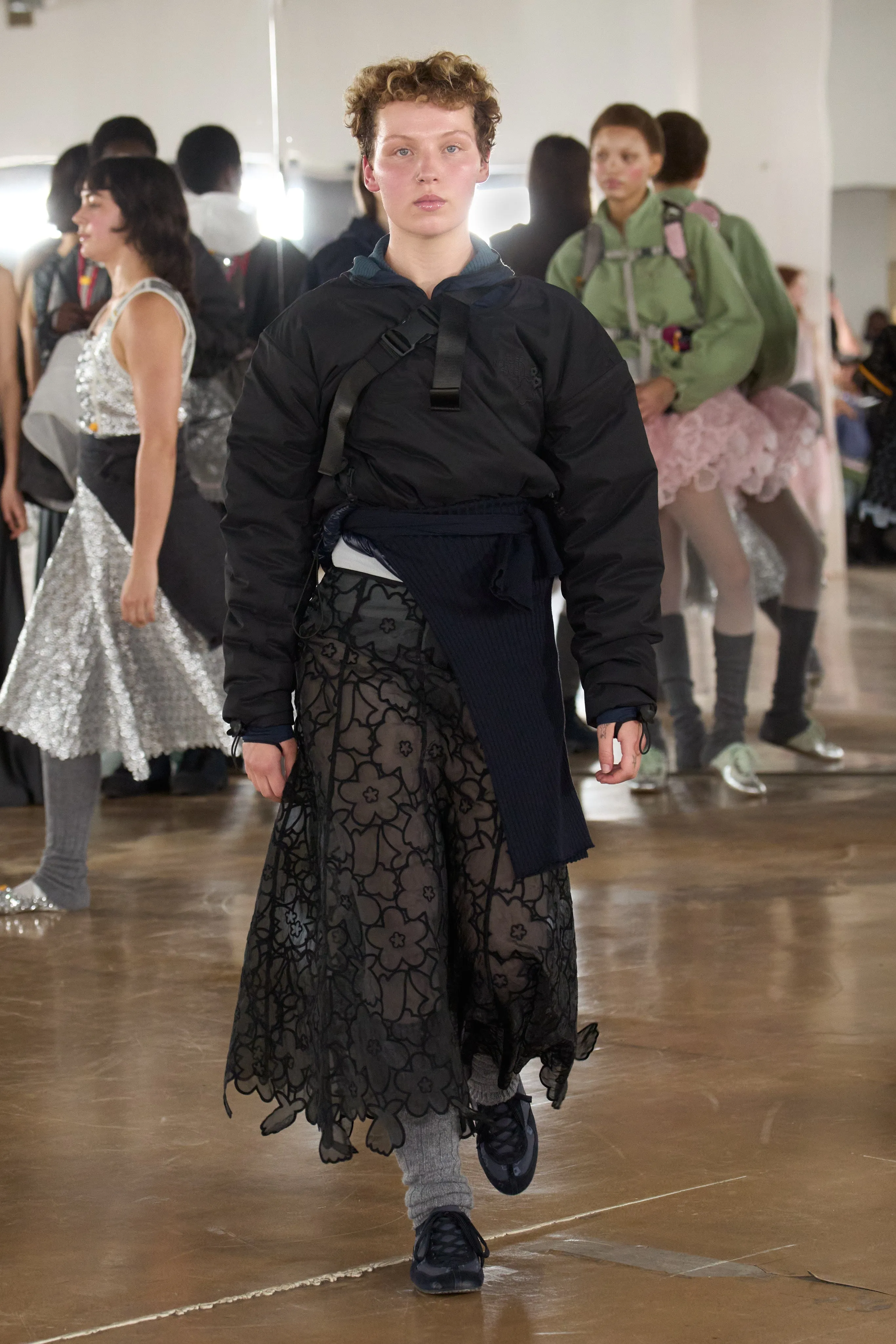 CBFLAVIE | SKIRT CORANITA EMBROIDERY BLACK sold by Cecilie Bahnsen