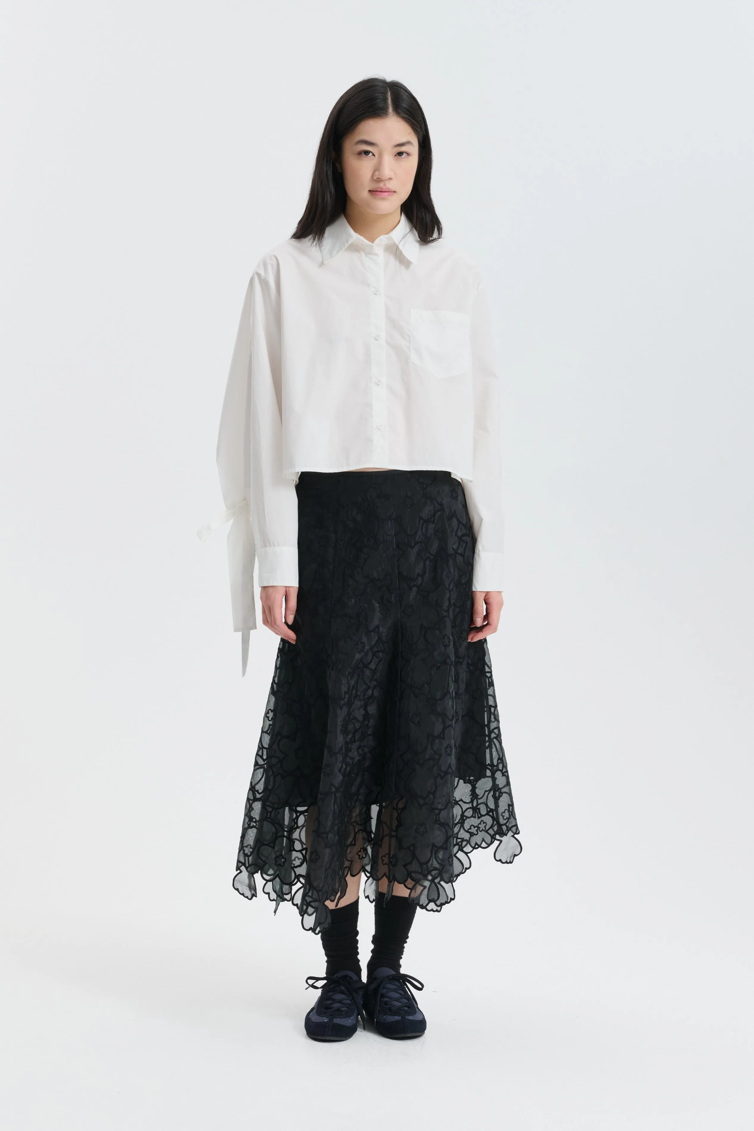 CBFLAVIE | SKIRT CORANITA EMBROIDERY BLACK sold by Cecilie Bahnsen product image thumbnail 5