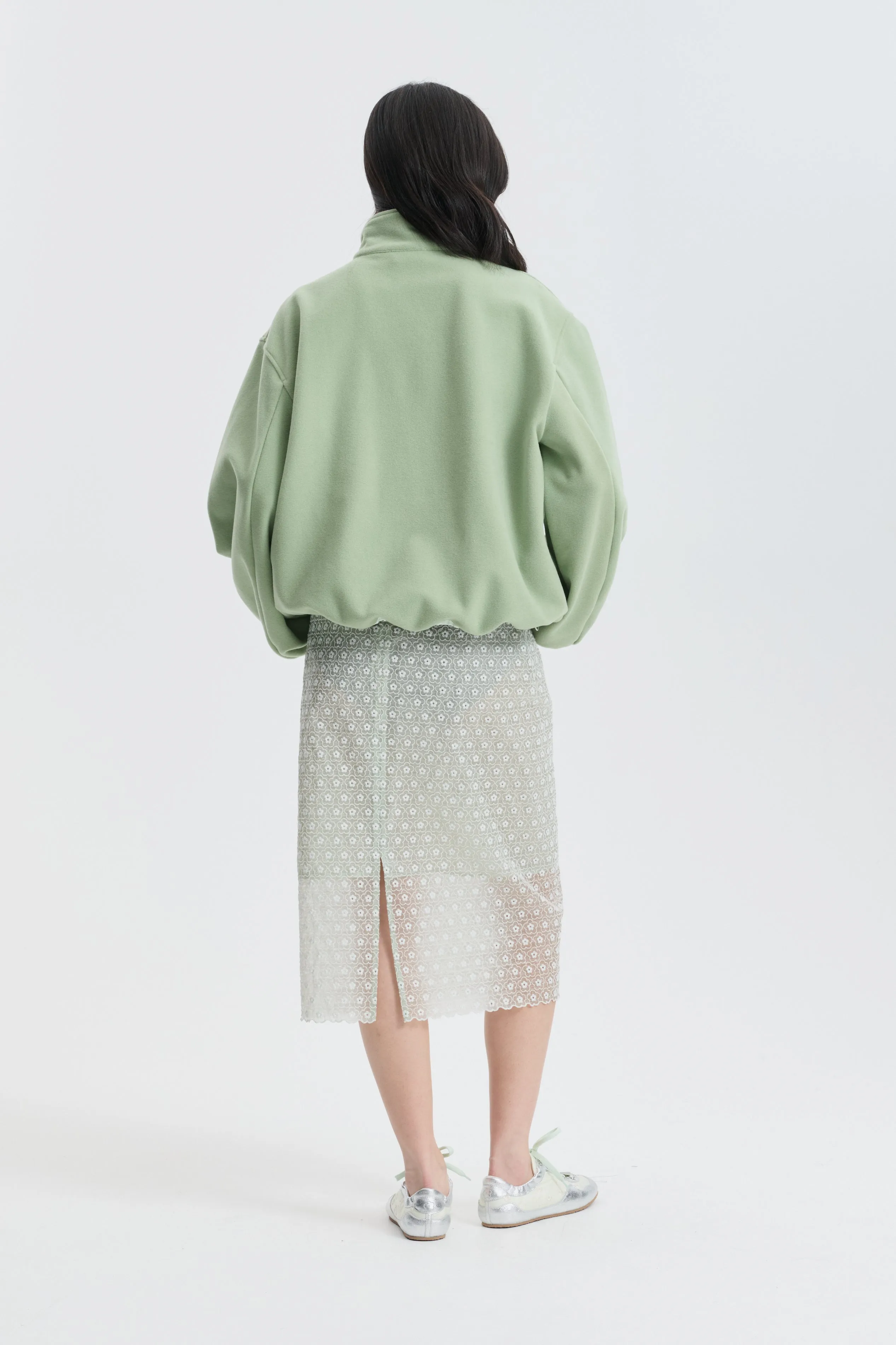 CBBRIA | SKIRT MEADOW EMBROIDERY MINT sold by Cecilie Bahnsen product image thumbnail 2