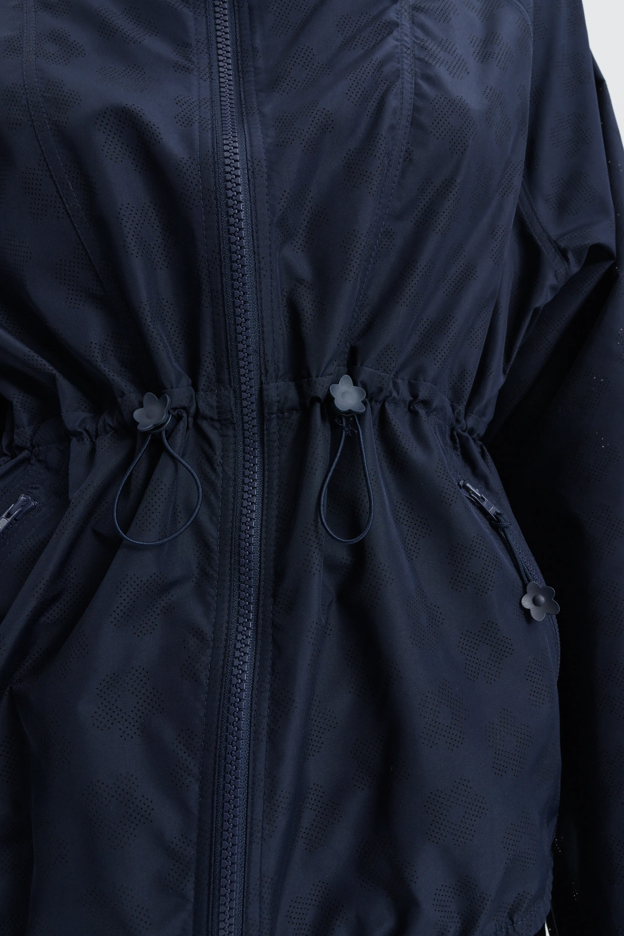 CBFREJON | JACKET PERFORATE WINDFLOWER NAVY sold by Cecilie Bahnsen product image thumbnail 3