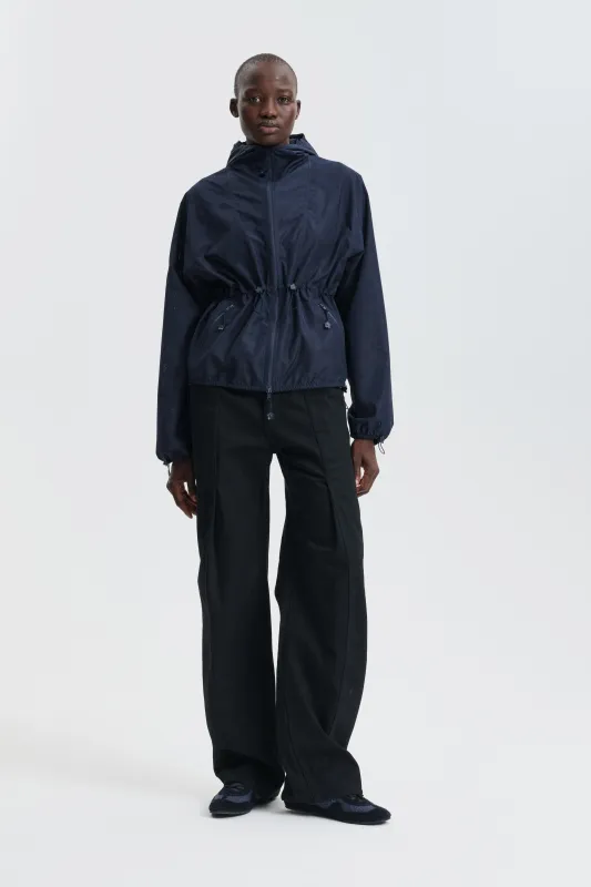 CBFREJON | JACKET PERFORATE WINDFLOWER NAVY made by Cecilie Bahnsen