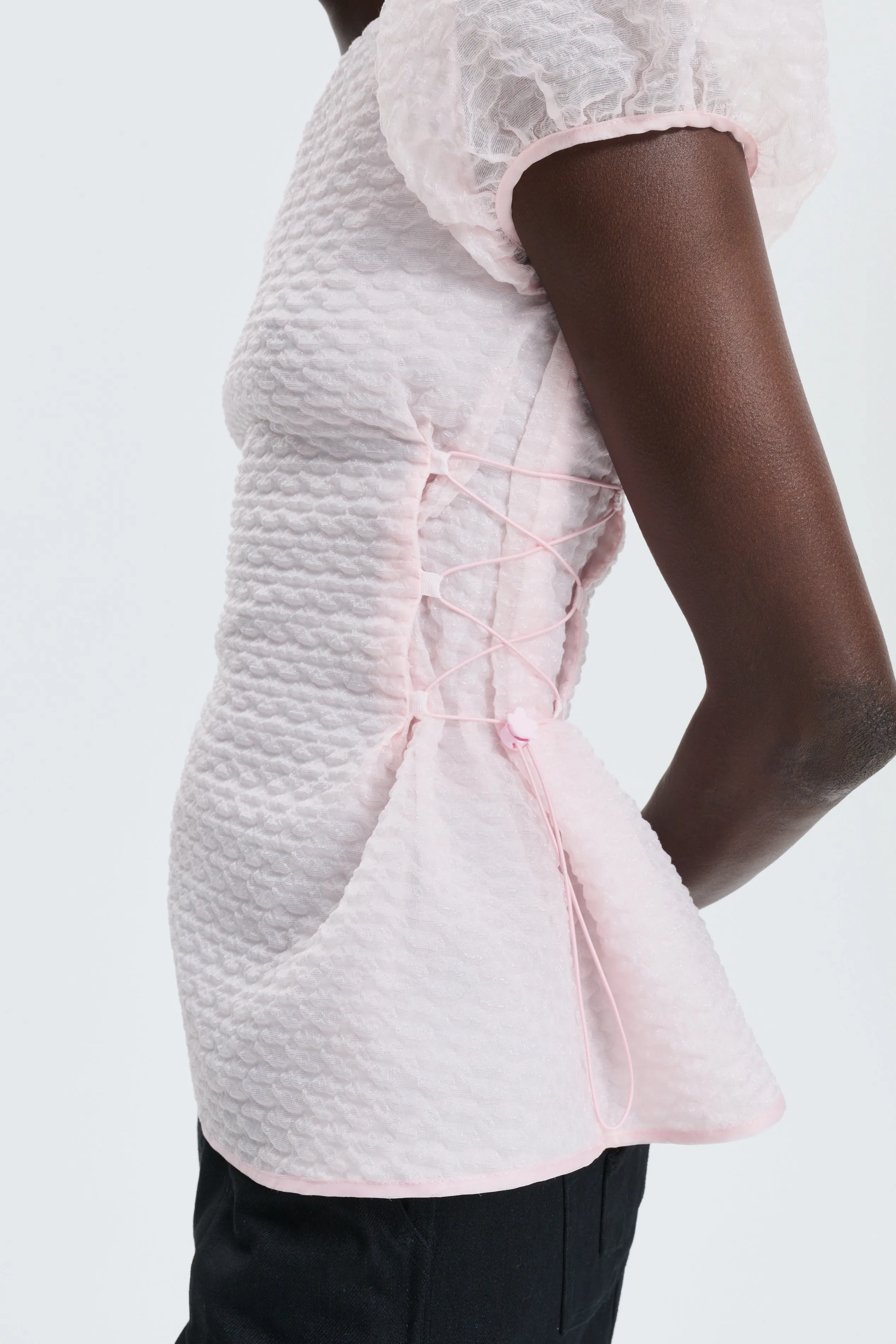 CBFROST | TOP PLUMERIA PETIT BLUSH PINK sold by Cecilie Bahnsen product image thumbnail 3