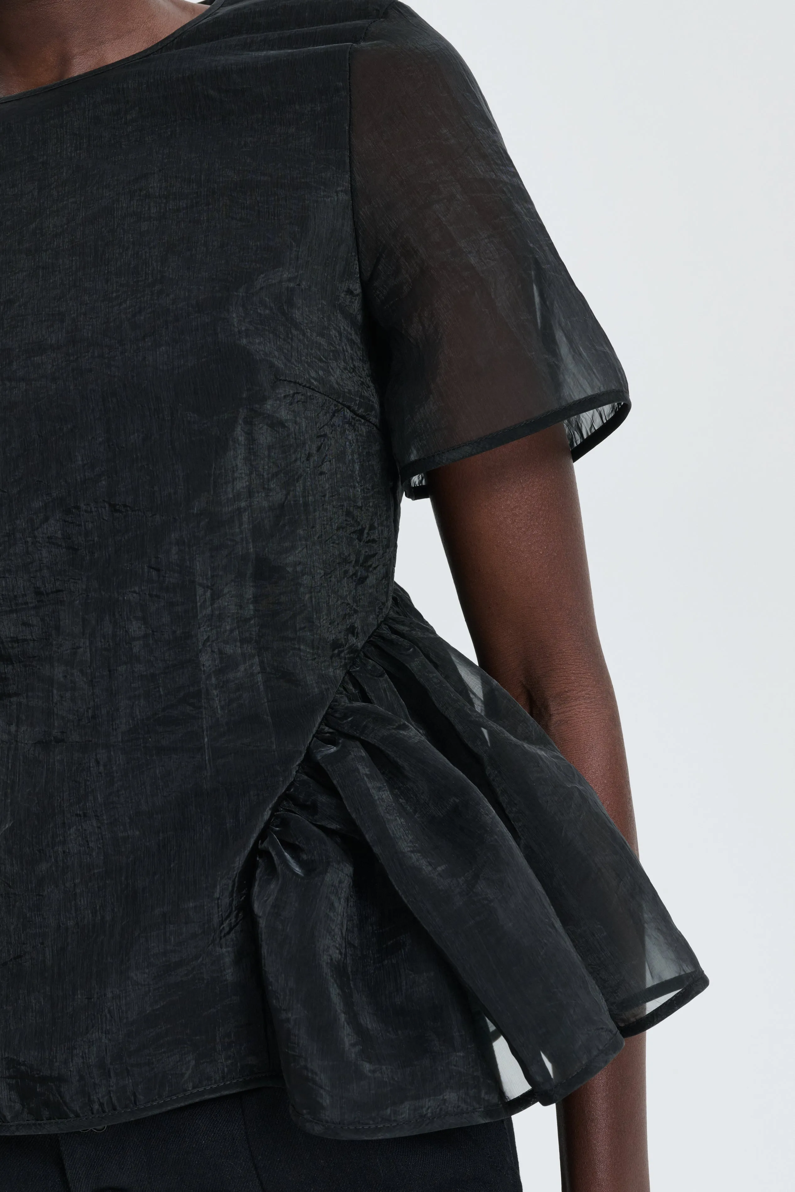 CBFIMEN | TOP LIQUID MYRTIA BLACK sold by Cecilie Bahnsen product image thumbnail 2