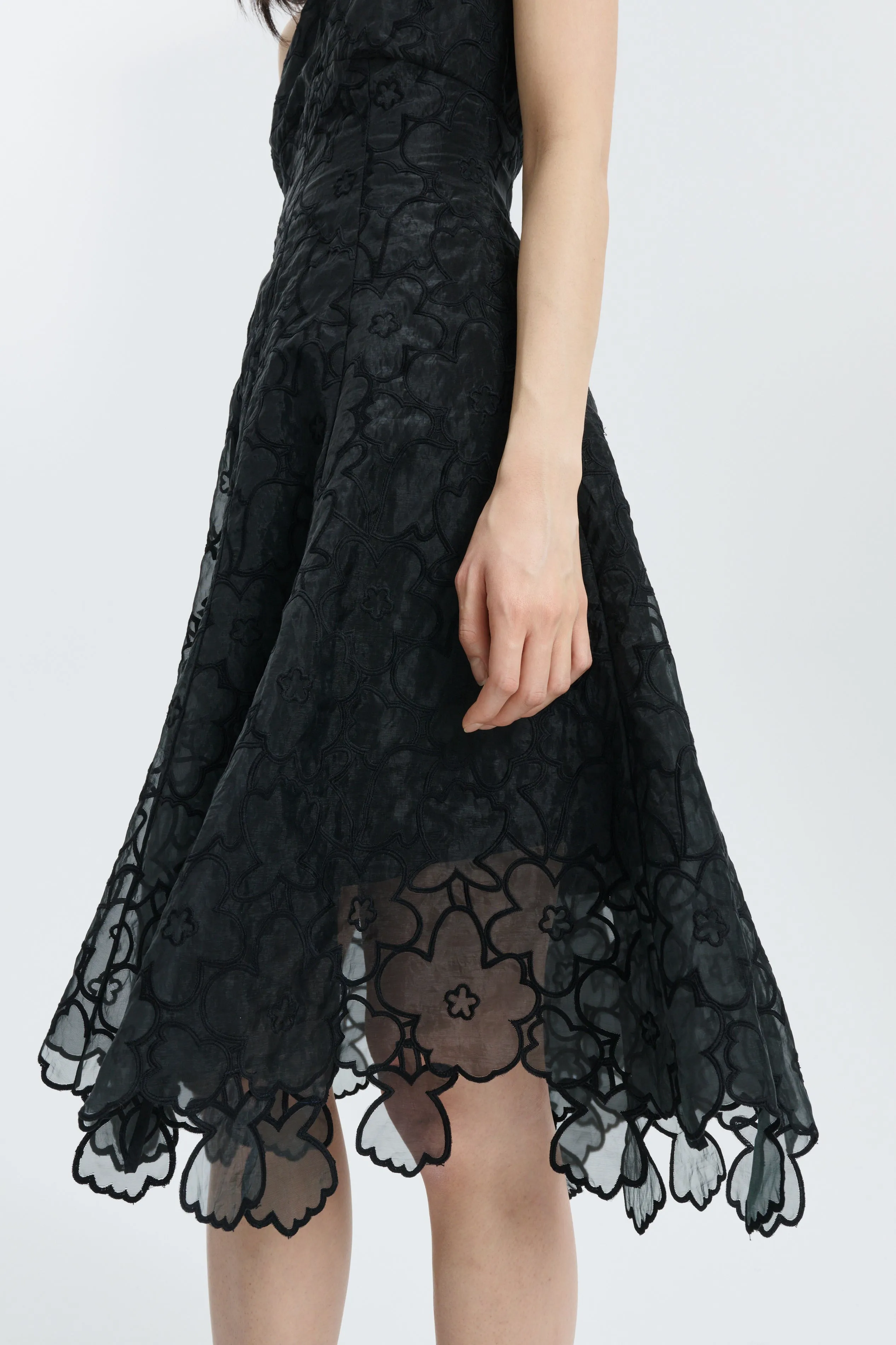 CBFORESS | DRESS CORANITA EMBROIDERY BLACK sold by Cecilie Bahnsen product image thumbnail 5