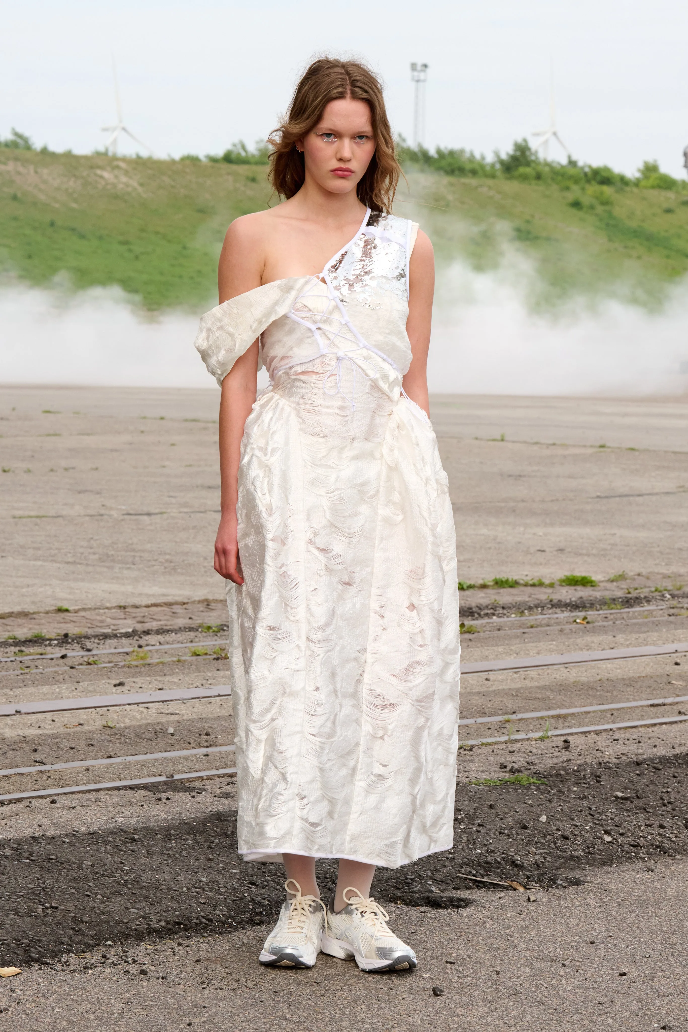 SONJA | DRESS HYDRANGIA FIL-COUPE WHITE - LOOK 15 sold by Cecilie Bahnsen