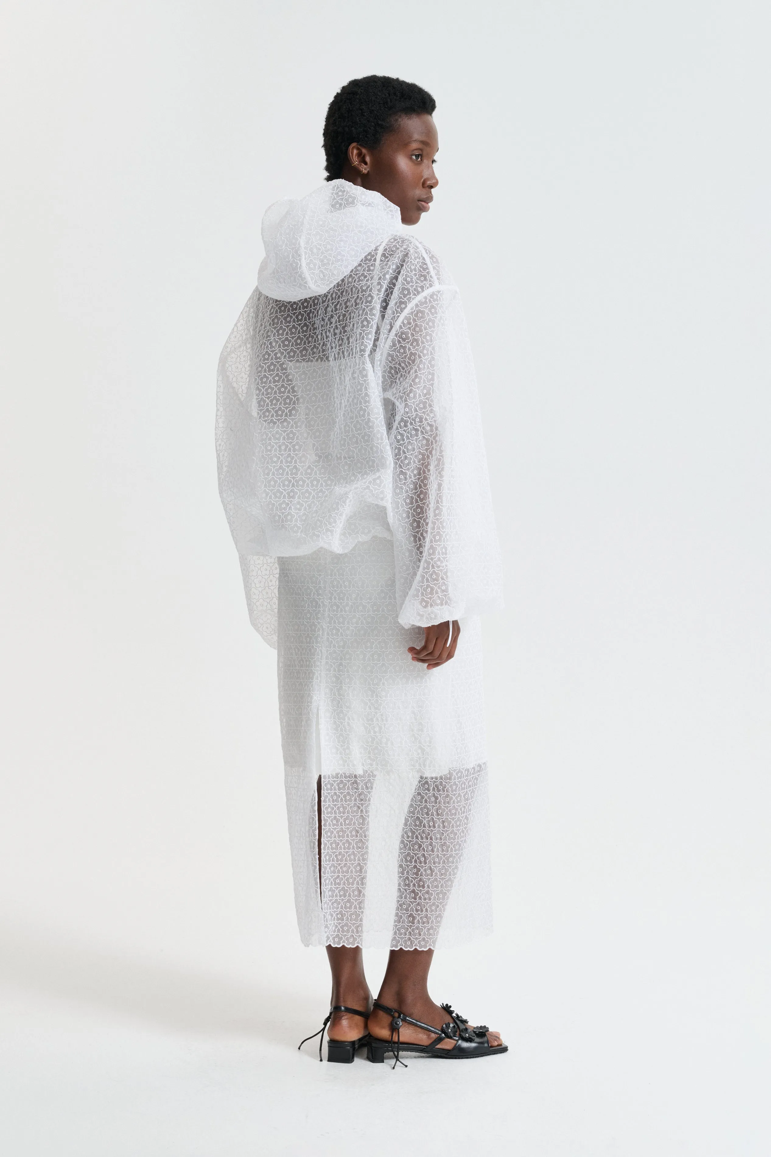 CBDONNA | SKIRT WINDFLOWER EMB WHITE sold by Cecilie Bahnsen product image thumbnail 2