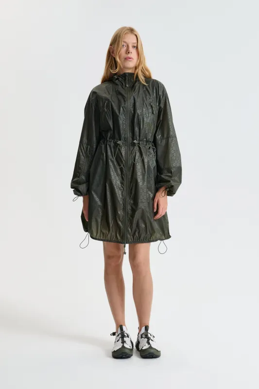 THE NORTH FACE X CECILIE BAHNSEN EMMA LONG MOUNTAIN | JACKET NYLON | FOREST NIGHT GREEN made by The North Face