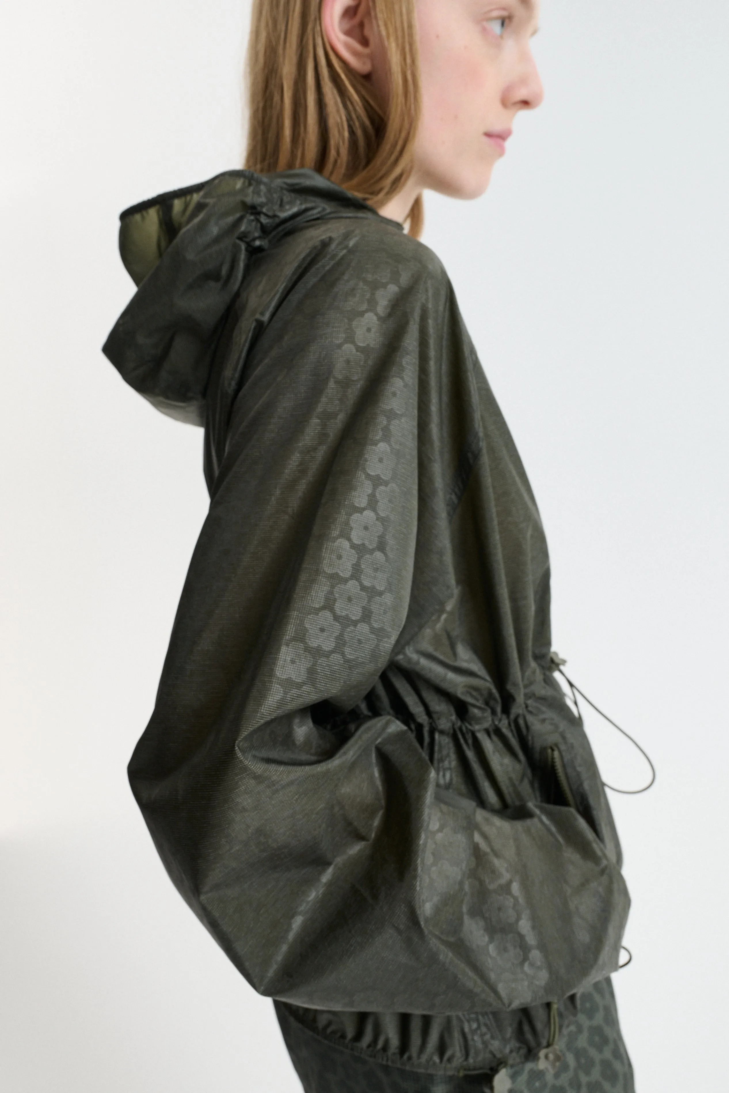 THE NORTH FACE X CECILIE BAHNSEN MARLOWE PULLOVER WIND | JACKET NYLON | FOREST NIGHT GREEN sold by Cecilie Bahnsen product image thumbnail 4