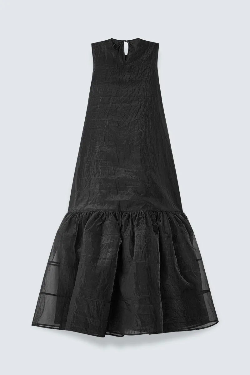 CBDOLLY | GOWN LIQUID MYRTIA BLACK sold by Cecilie Bahnsen product image thumbnail 2