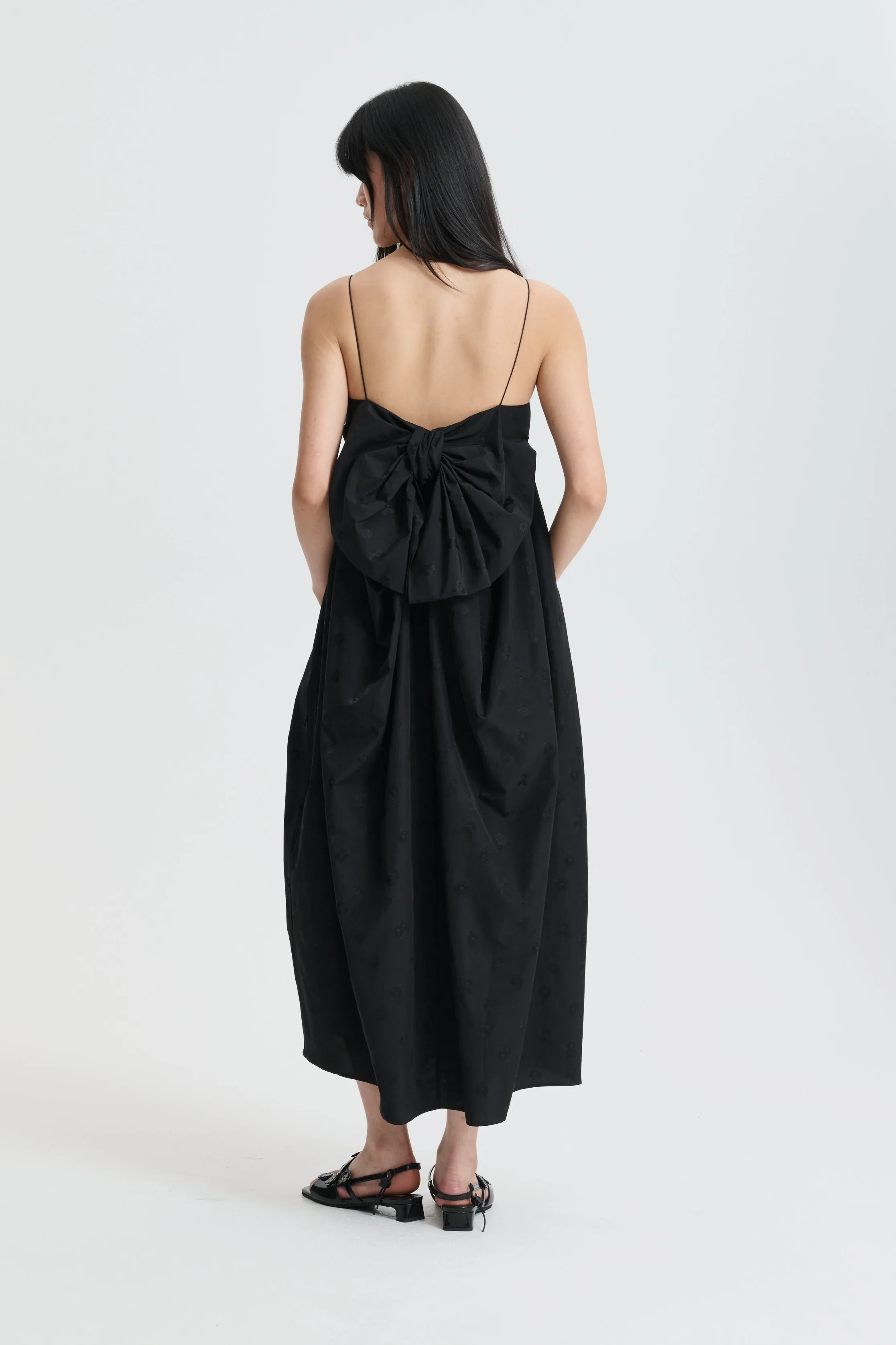 CBVILMA | DRESS DITSY BELLIS BLACK sold by Cecilie Bahnsen product image thumbnail 3