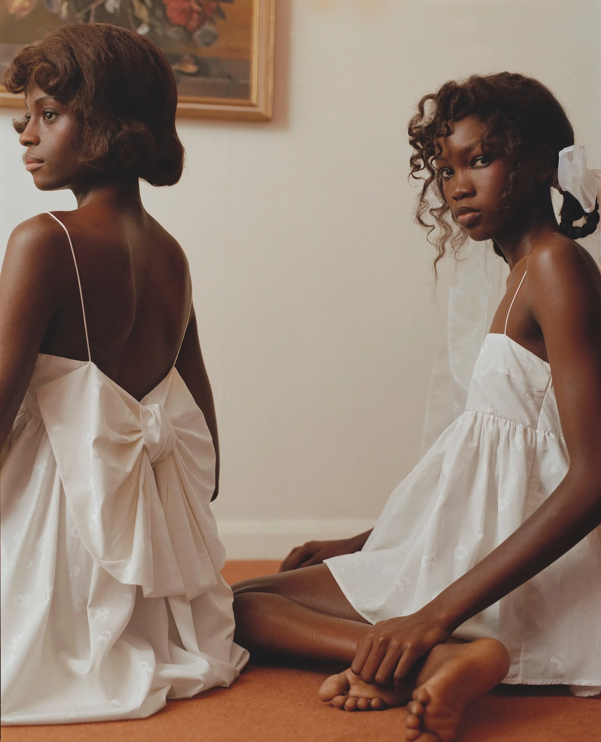 CBVILMA | DRESS DITSY BELLIS WHITE sold by Cecilie Bahnsen product image thumbnail 5