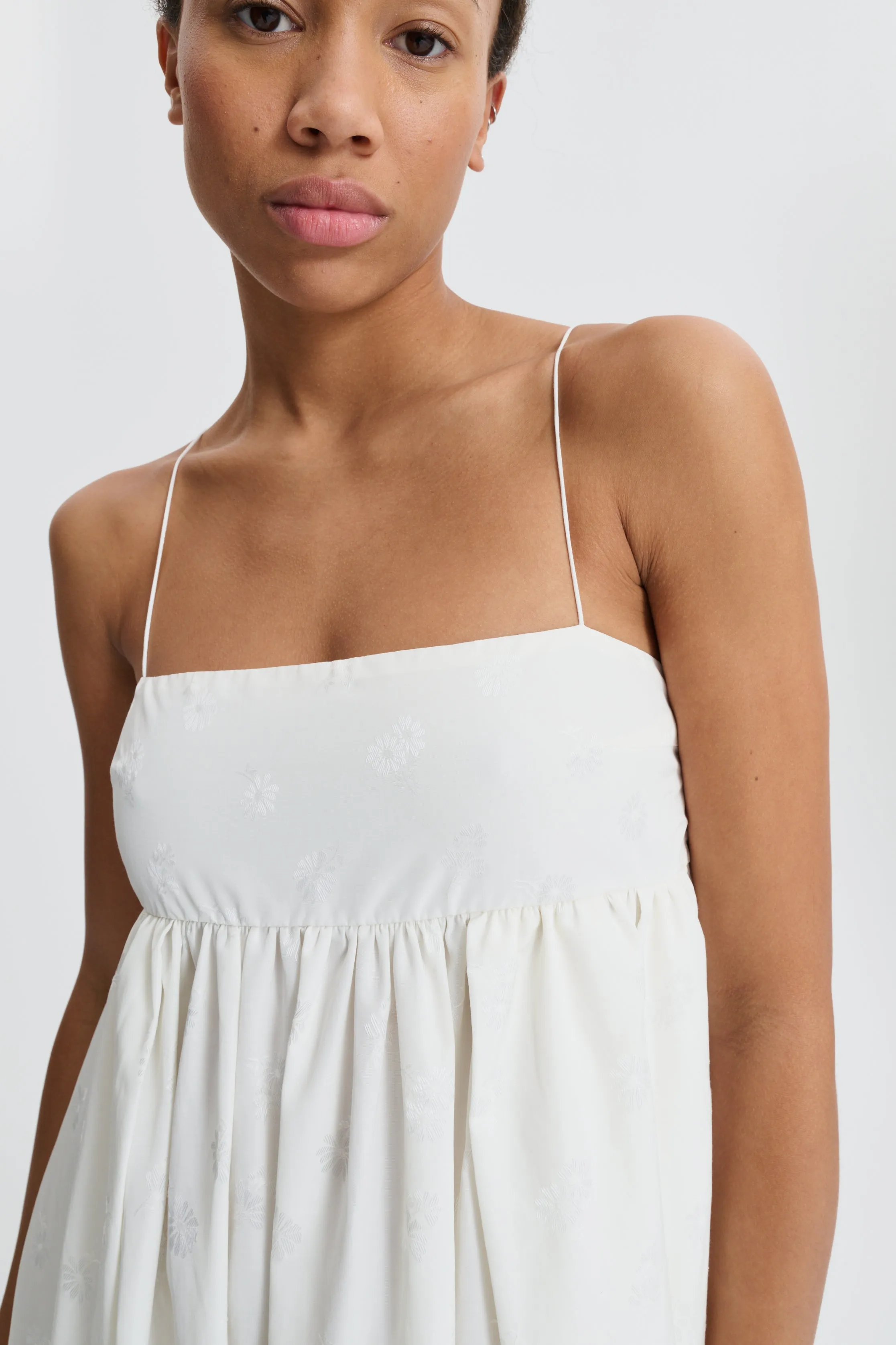 CBVILMA | DRESS DITSY BELLIS WHITE sold by Cecilie Bahnsen product image thumbnail 2