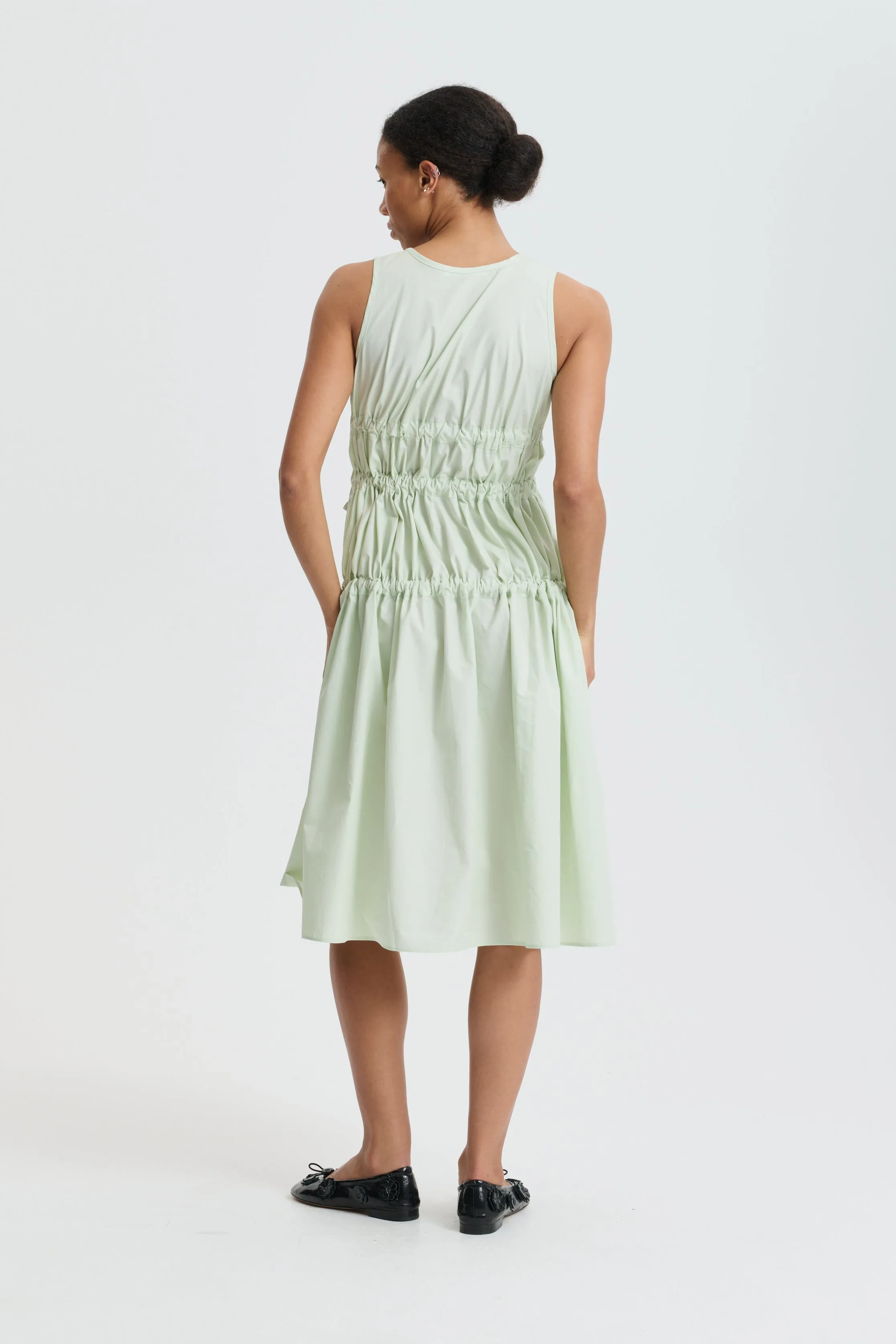 CBFAYE | DRESS COTTON PALE GREEN sold by Cecilie Bahnsen product image thumbnail 4