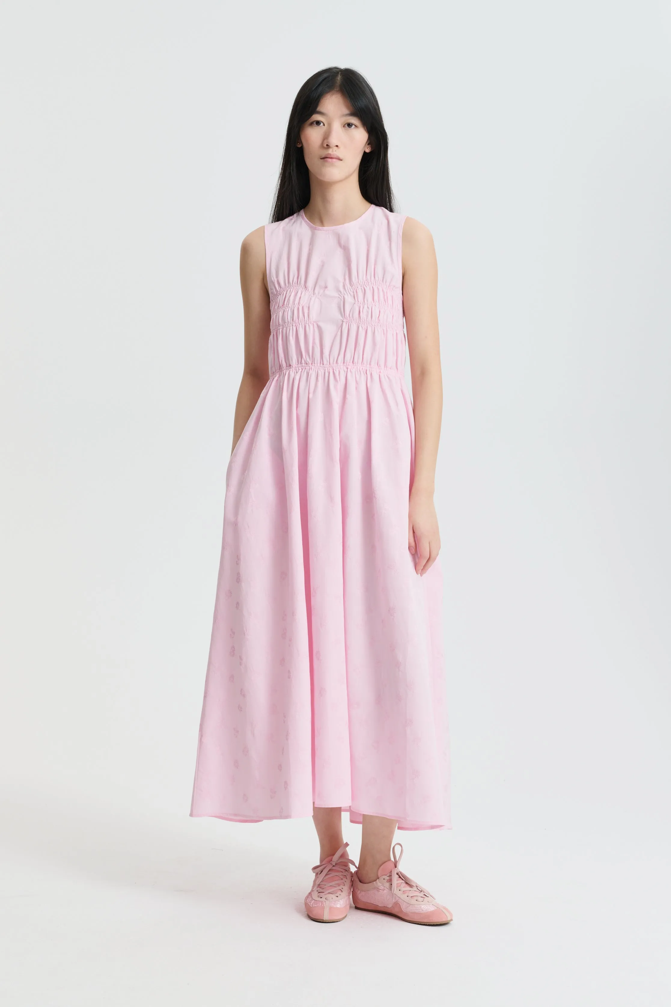 CBCHRISTY | DRESS DITSY BELLIS SOFT PINK sold by Cecilie Bahnsen