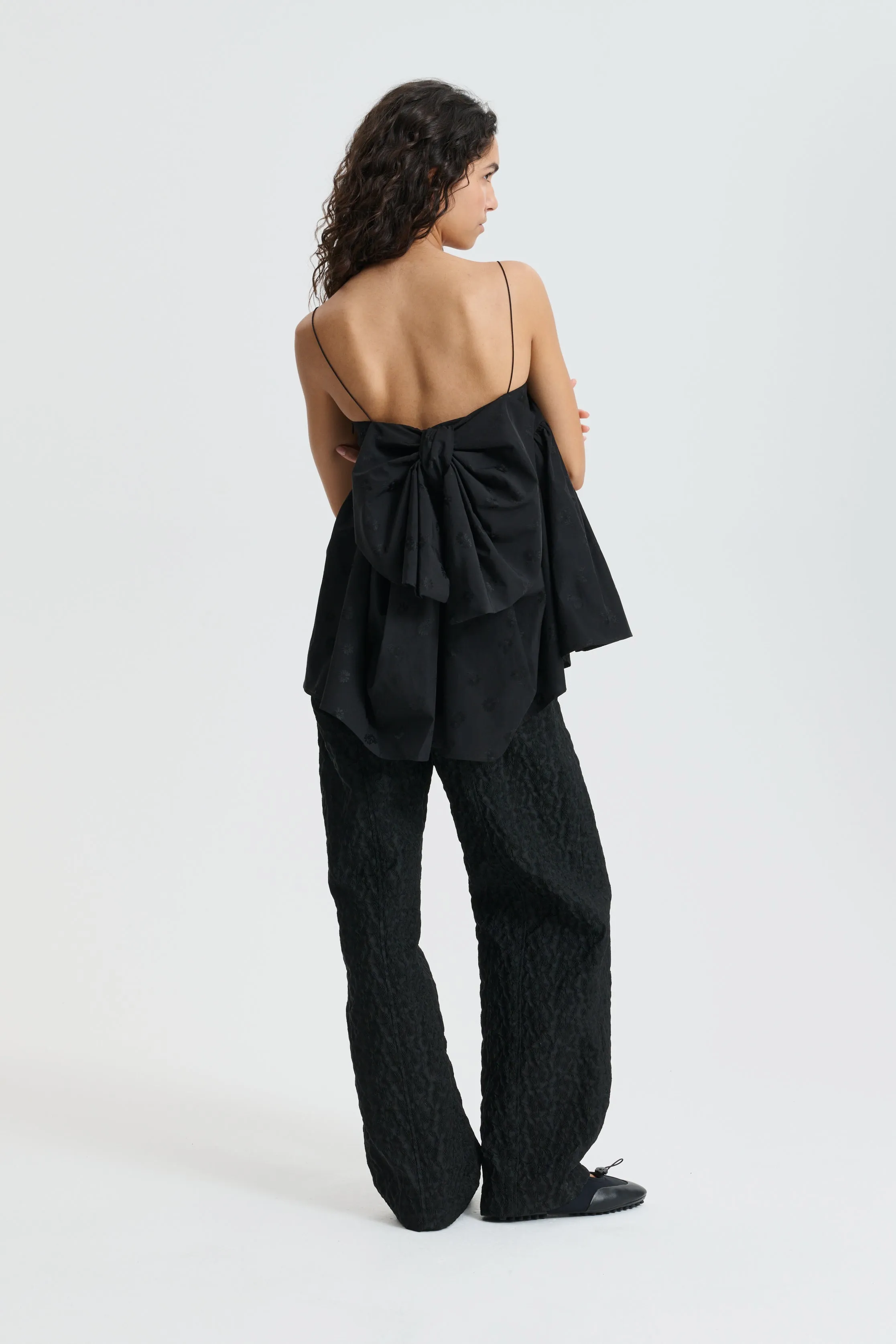 CBVERONICA | TOP DITSY BELLIS BLACK sold by Cecilie Bahnsen product image thumbnail 2