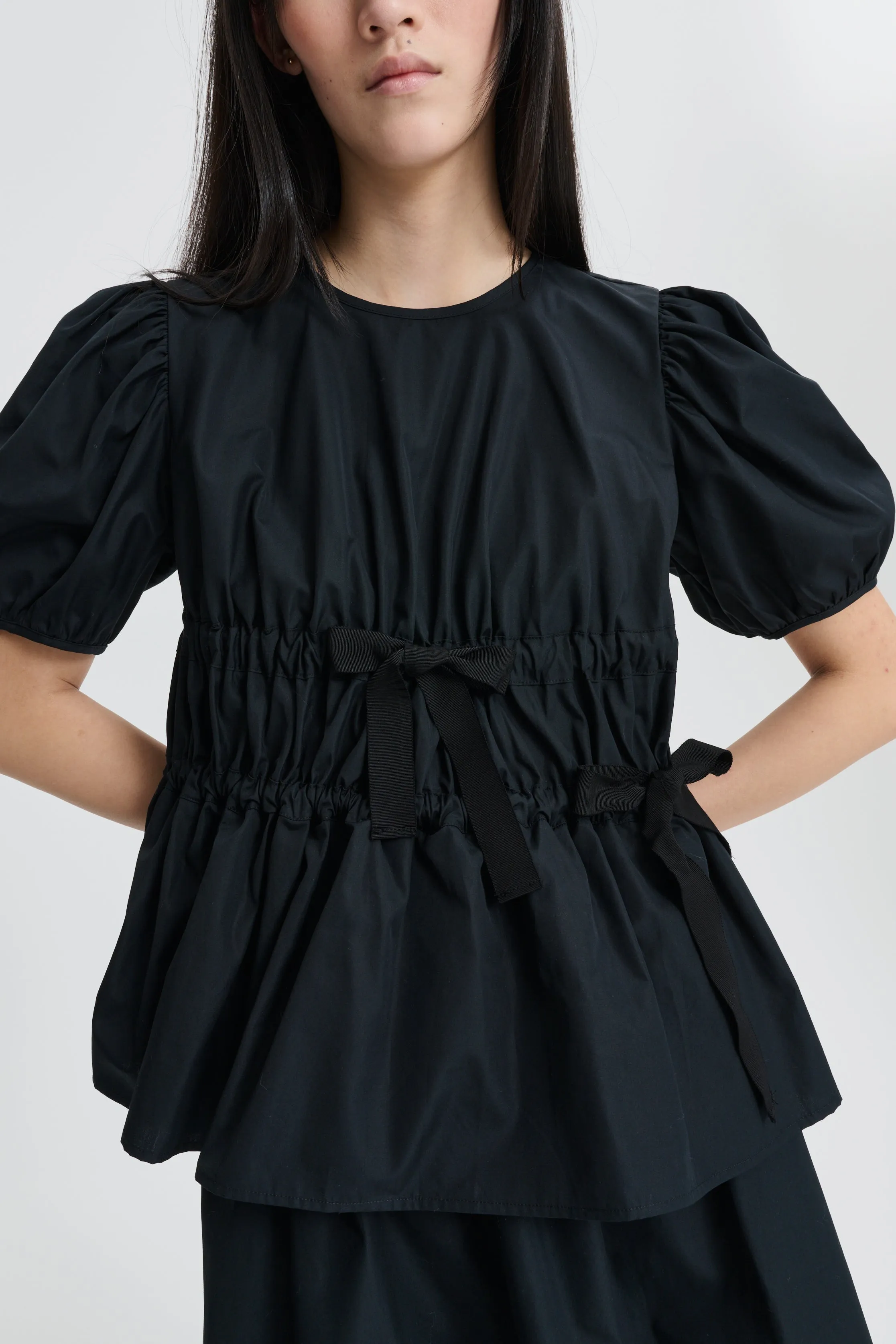 CBFREYA | TOP COTTON BLACK sold by Cecilie Bahnsen product image thumbnail 2