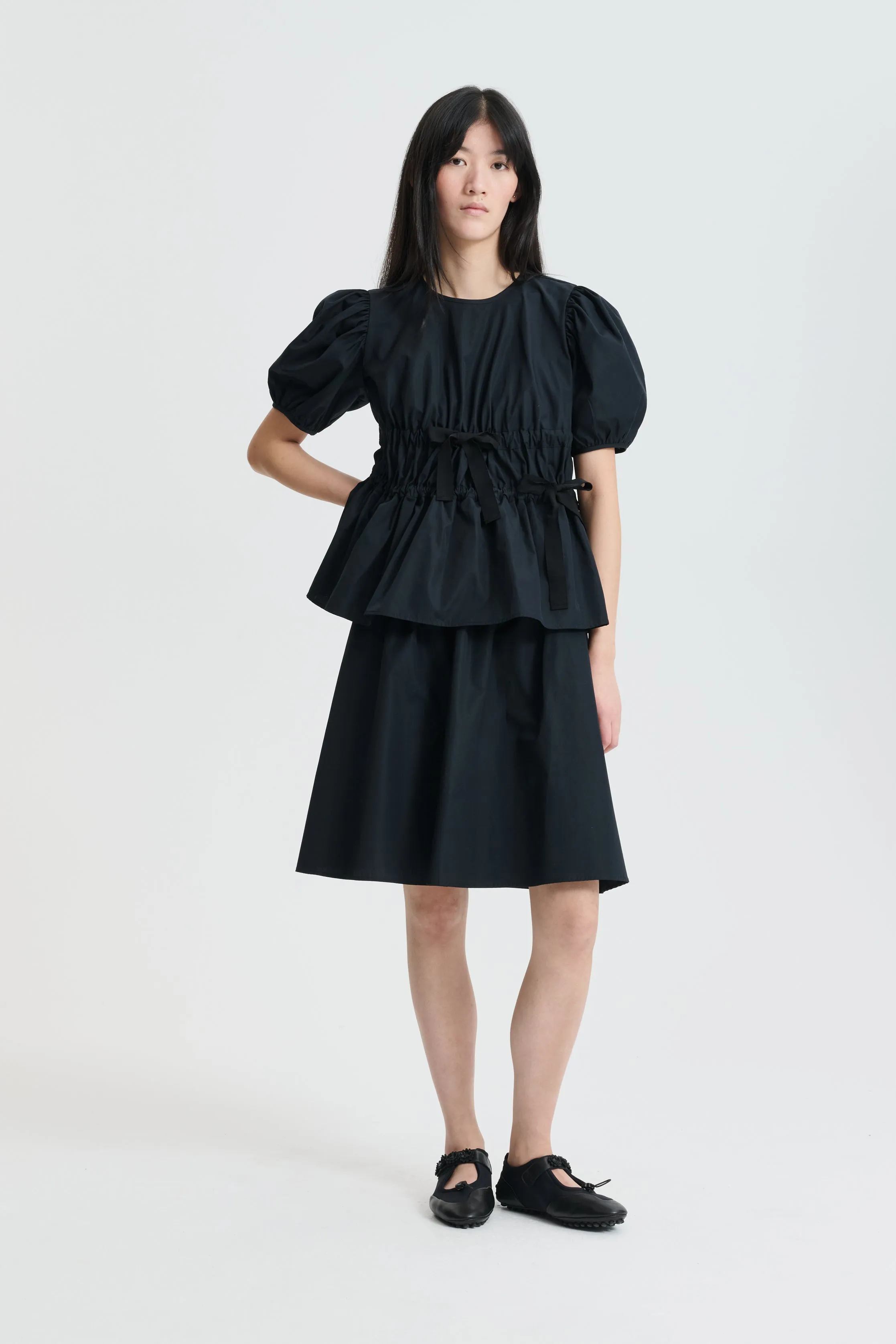 CBFREYA | TOP COTTON BLACK sold by Cecilie Bahnsen