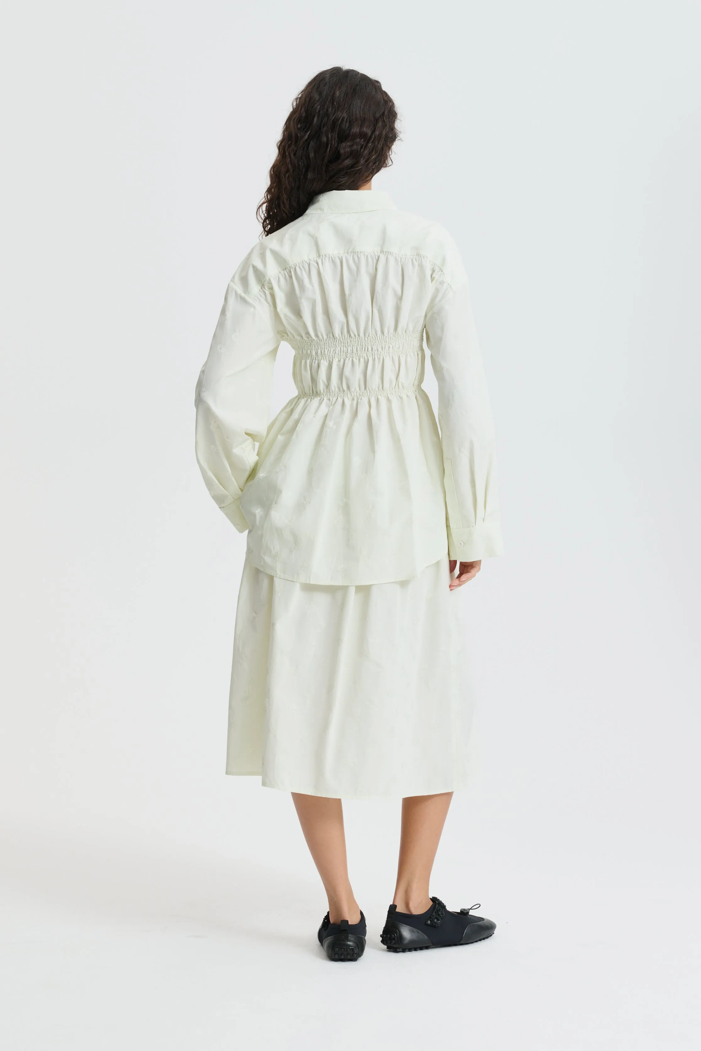 CBBRAXTON | SHIRT DITSY BELLIS PALE GREEN sold by Cecilie Bahnsen product image thumbnail 4
