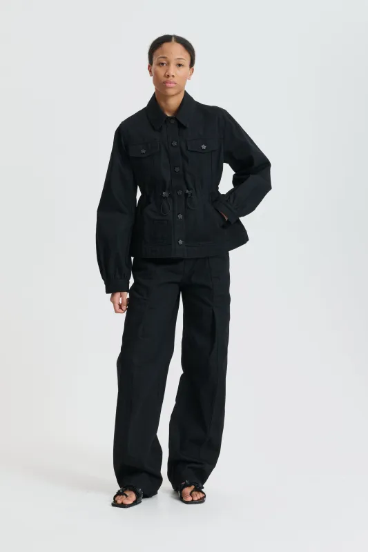 CBCANDIDA | DENIM JACKET DENIM BLACK made by Cecilie Bahnsen