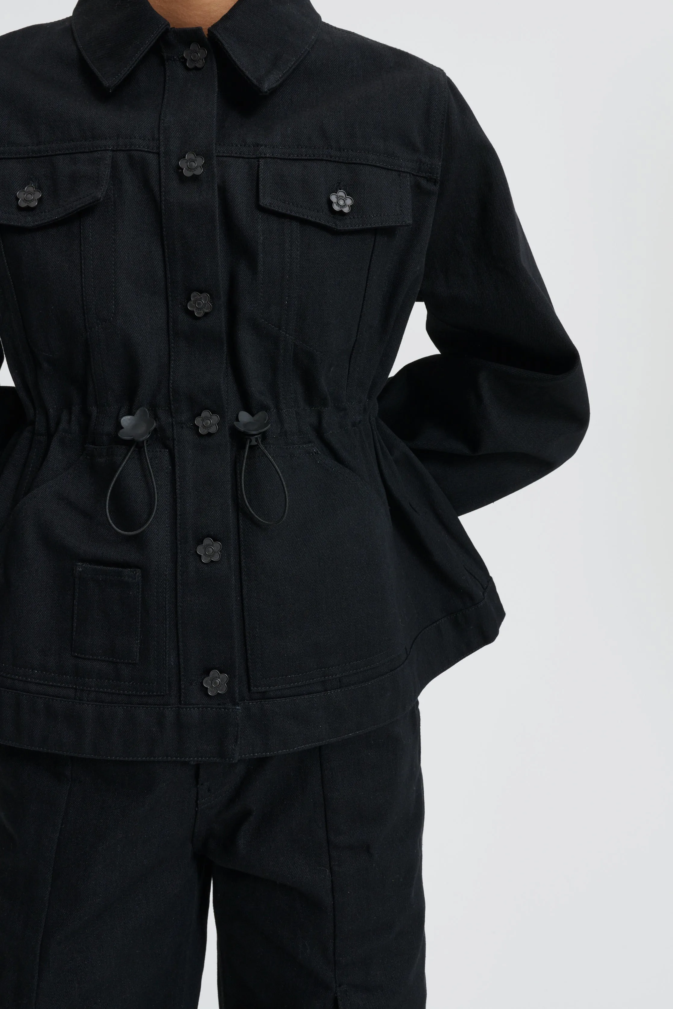 CBCANDIDA | DENIM JACKET DENIM BLACK sold by Cecilie Bahnsen product image thumbnail 3