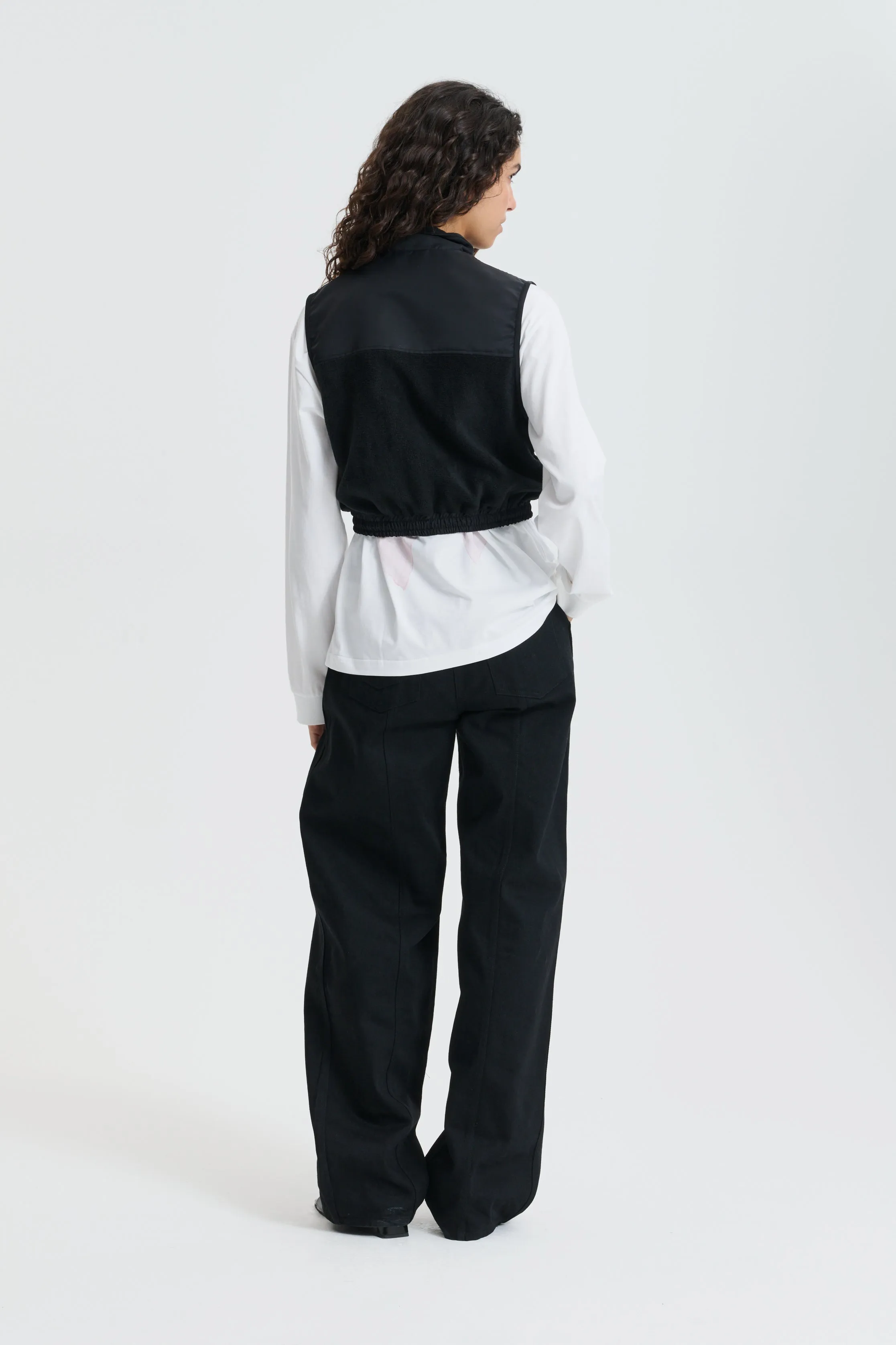 CBCASPEN | VEST SOFT FLEECE BLACK sold by Cecilie Bahnsen product image thumbnail 2