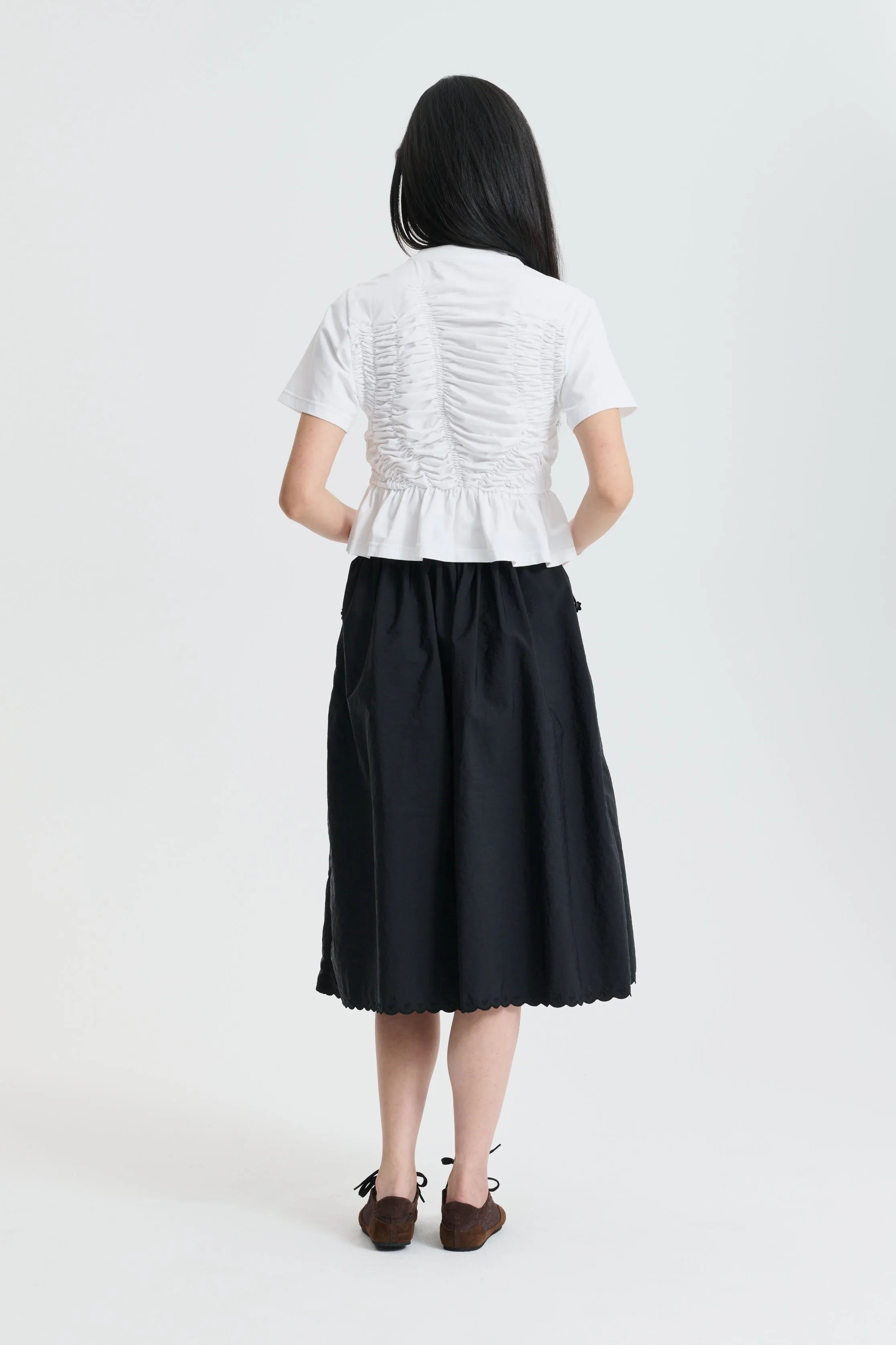 CBACE | T-SHIRT JERSEY WHITE sold by Cecilie Bahnsen product image thumbnail 2